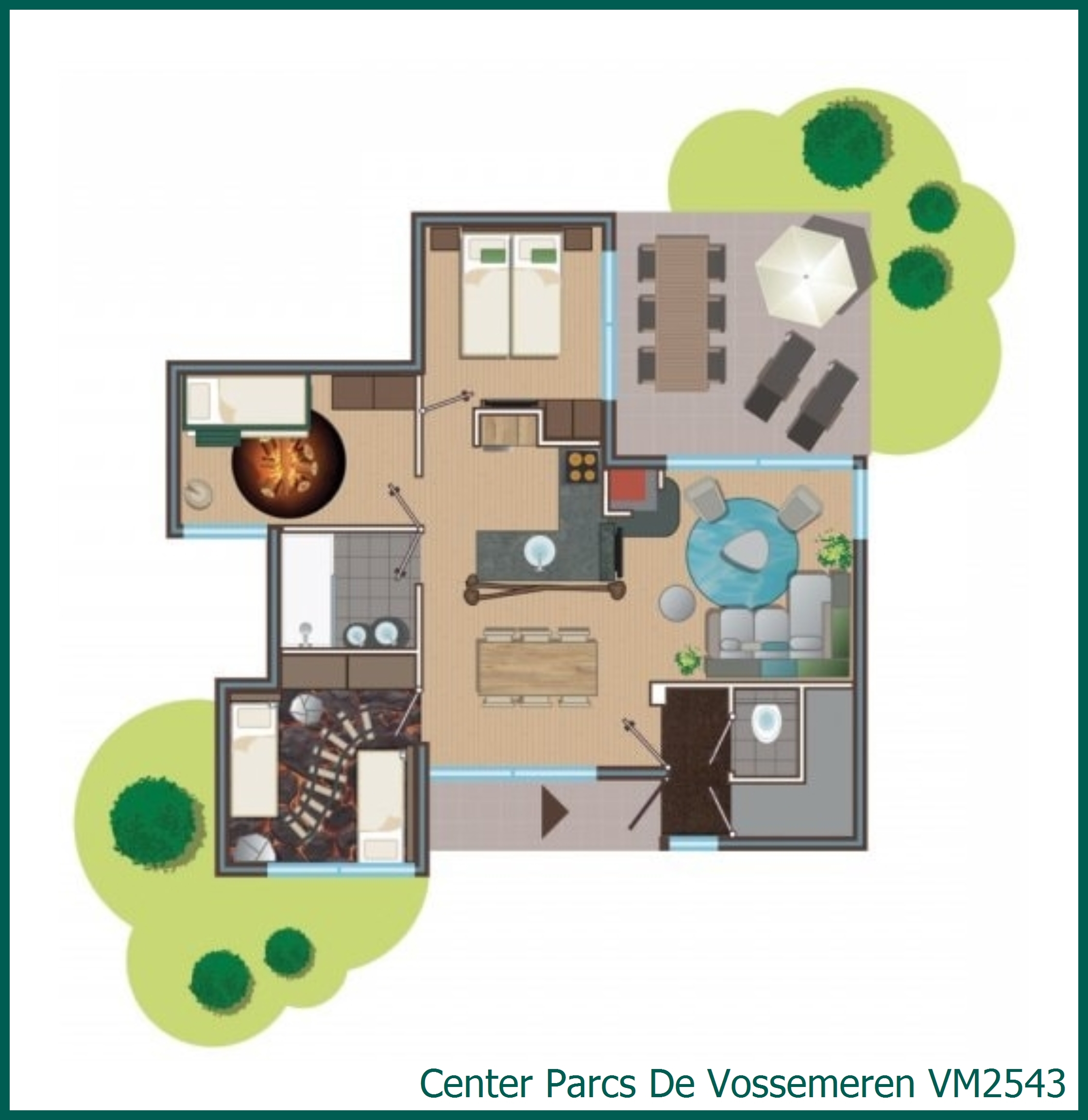 Wonders of Nature cottage VM2543 in De Vossemeren