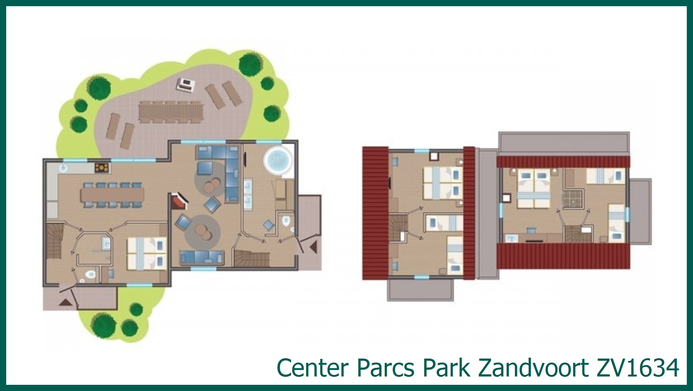 VIP cottage ZV1634 in Park Zandvoort