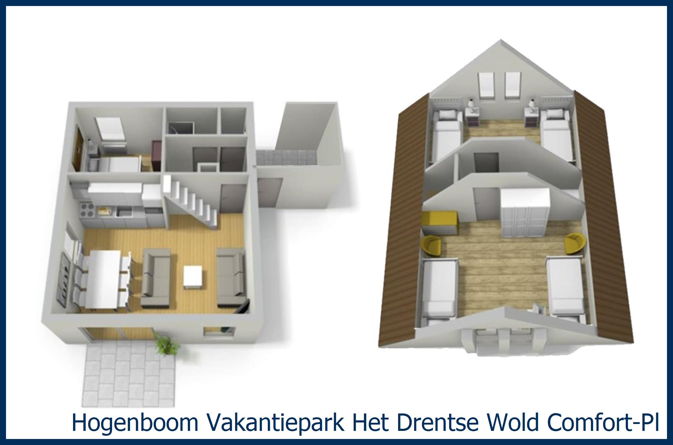 Bungalow Comfort-Plus-5 in Het Drentse Wold