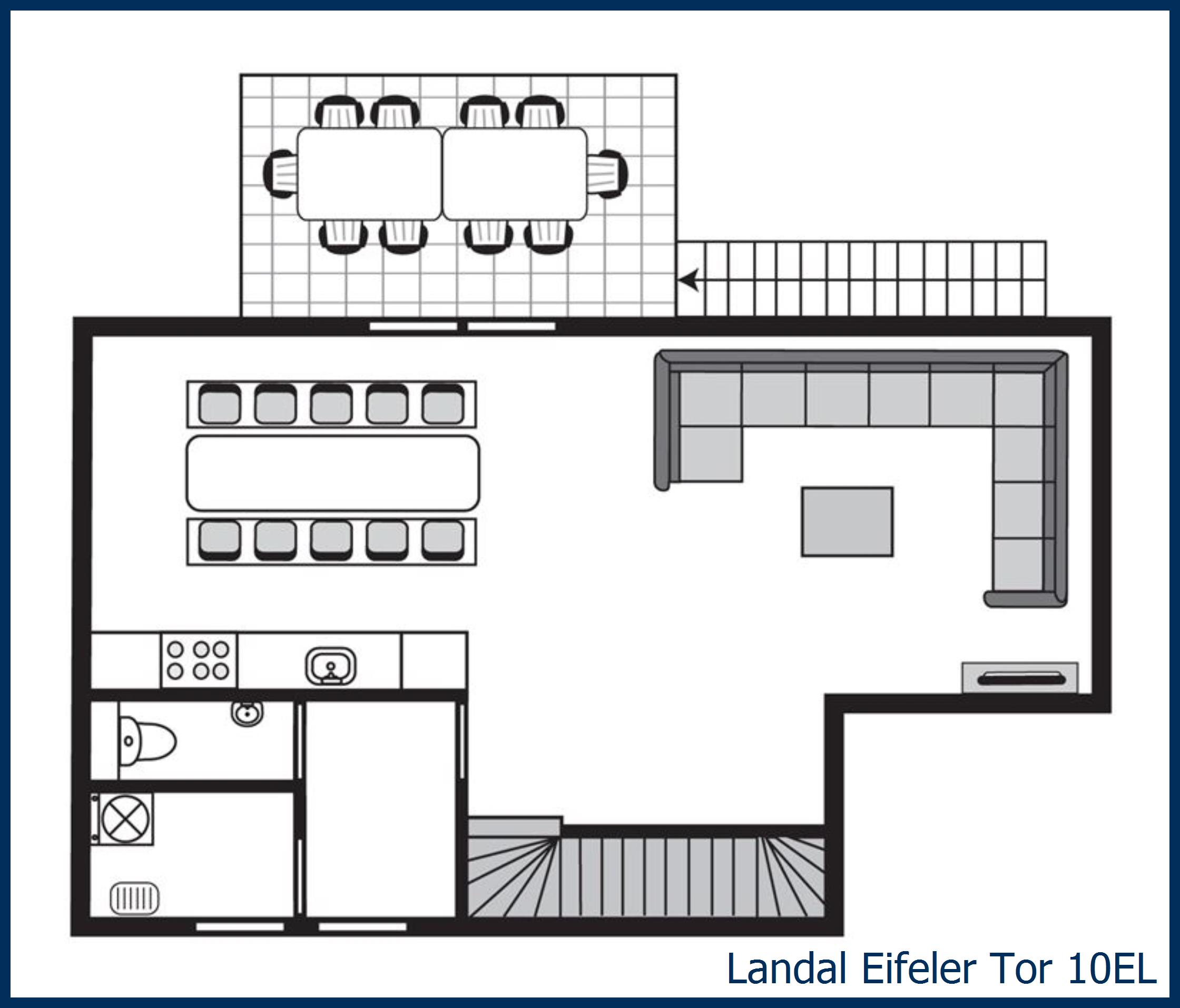 Bungalow 10EL in Eifeler Tor