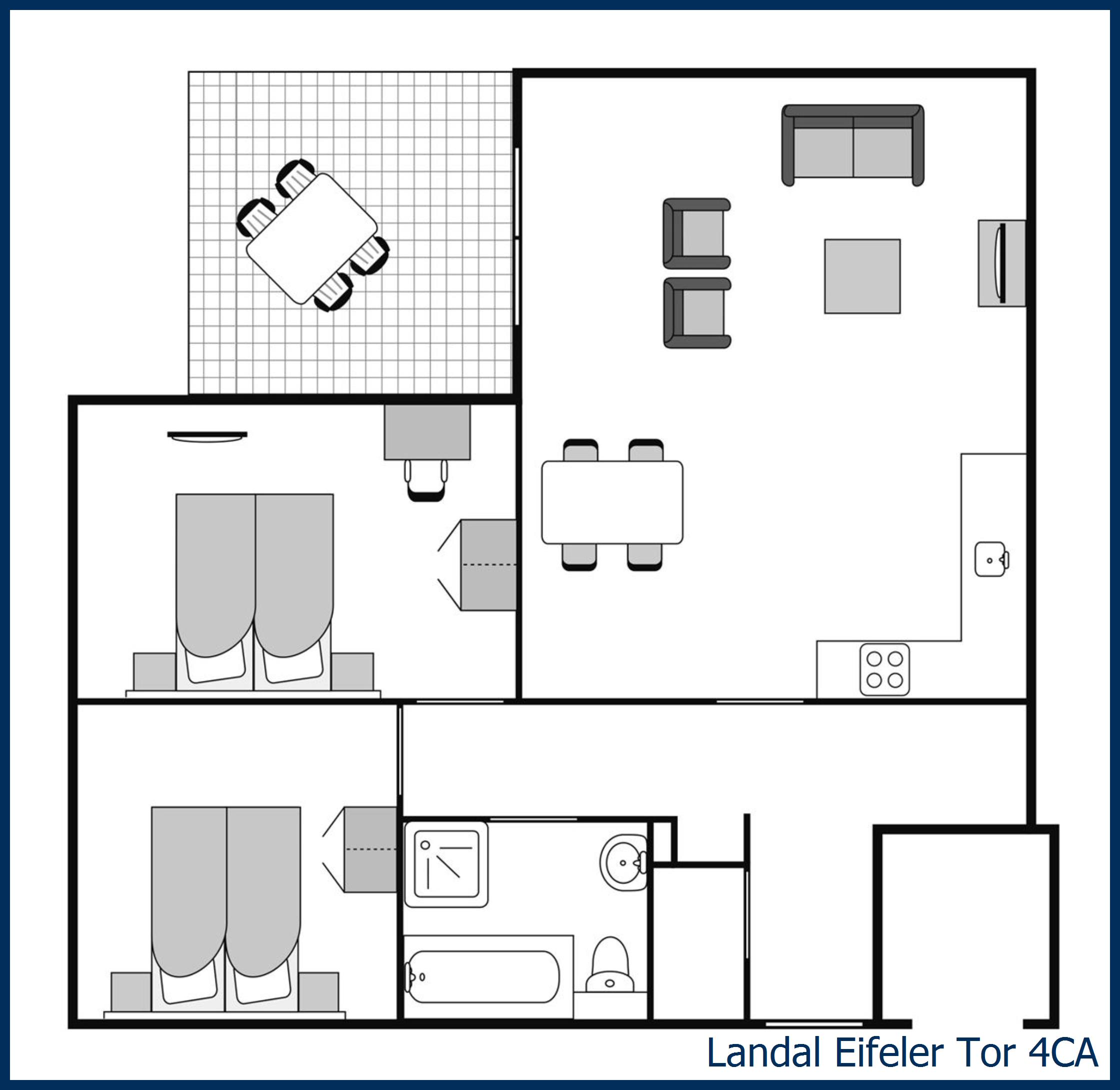 Appartement 4CA in Eifeler Tor