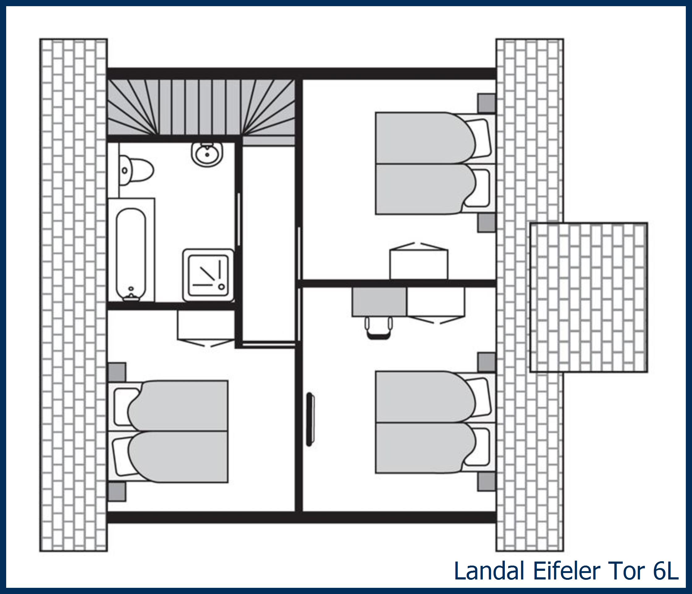 Bungalow 6L in Eifeler Tor
