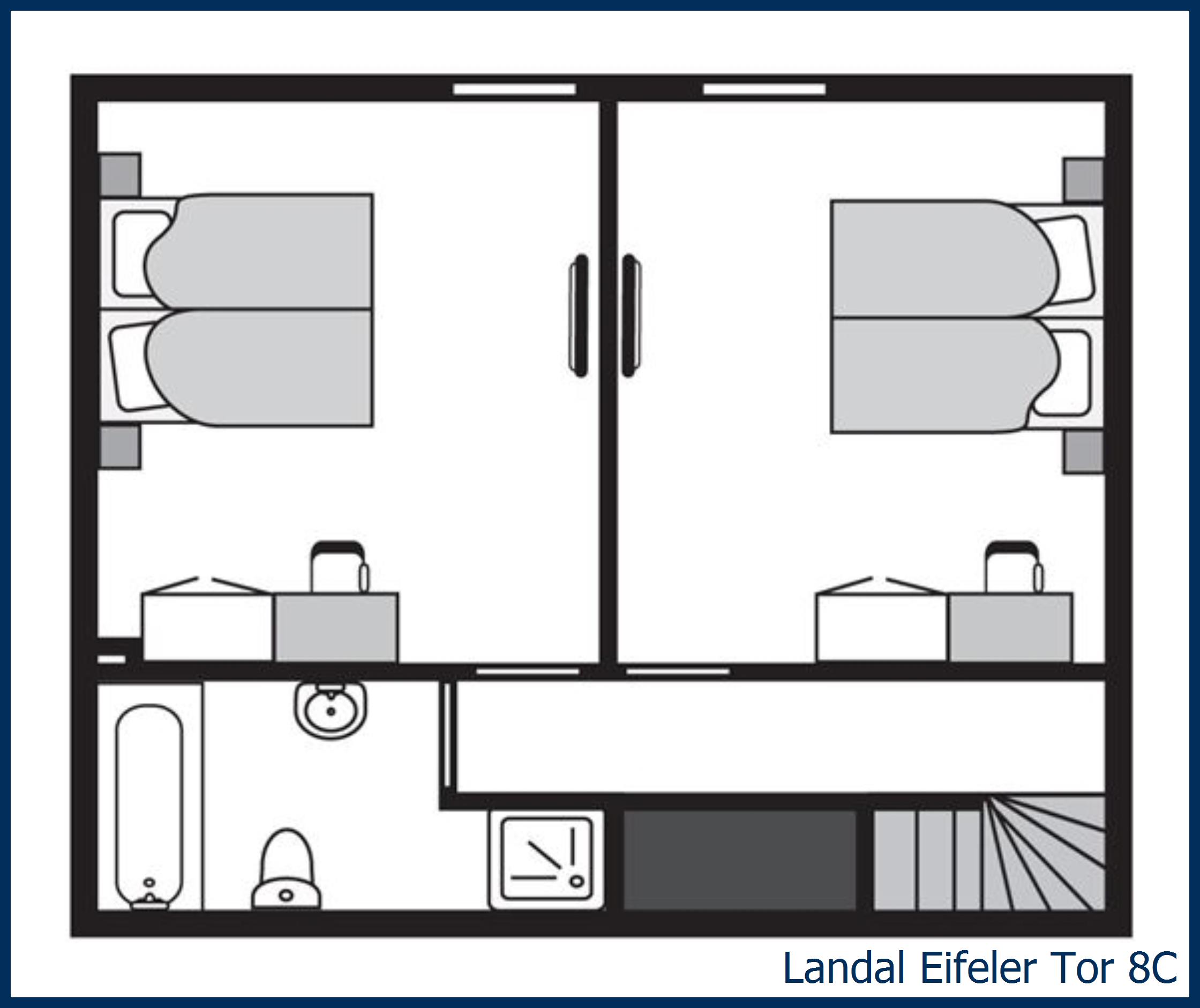 Bungalow 8C in Eifeler Tor