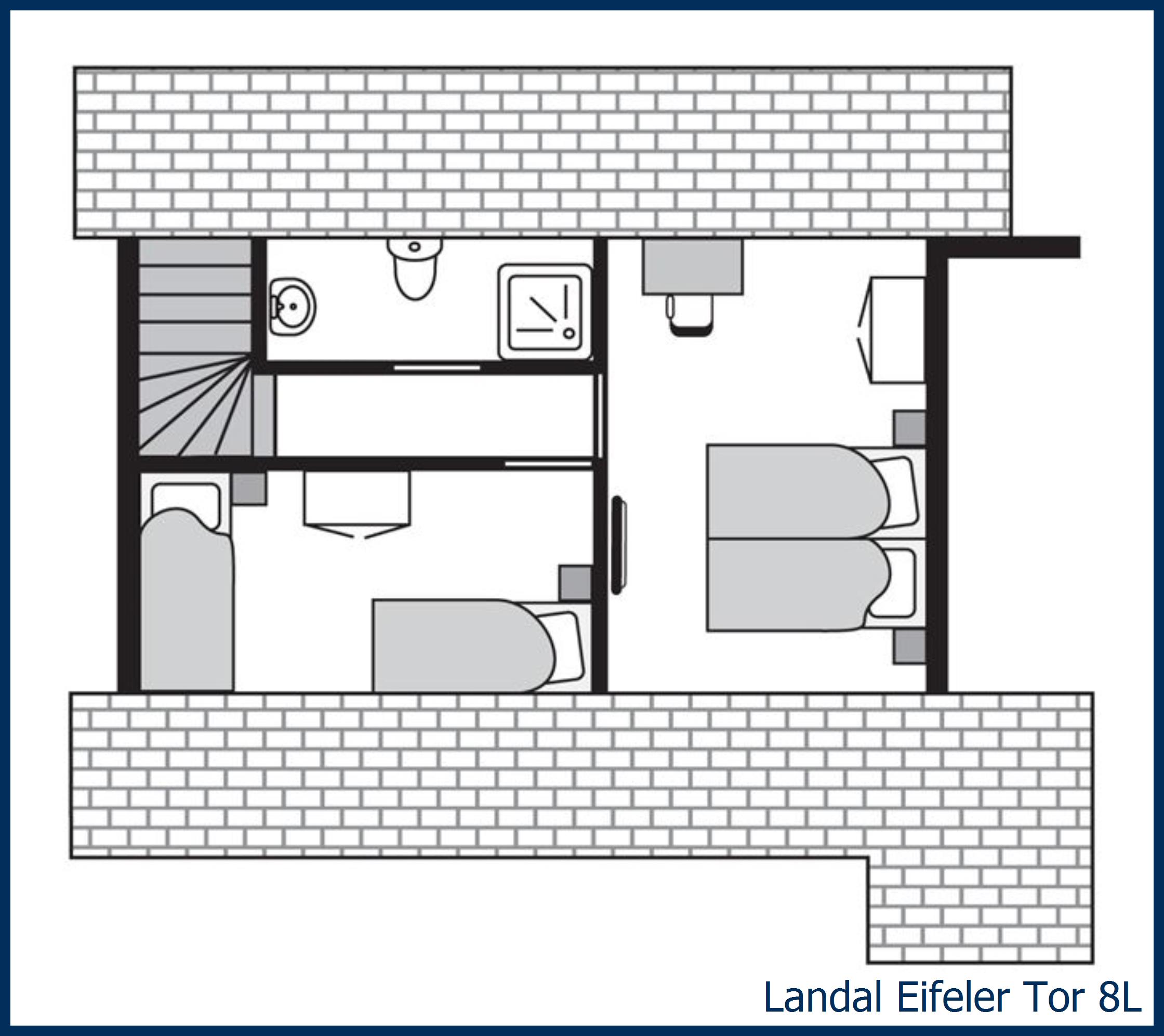 Bungalow 8L in Eifeler Tor