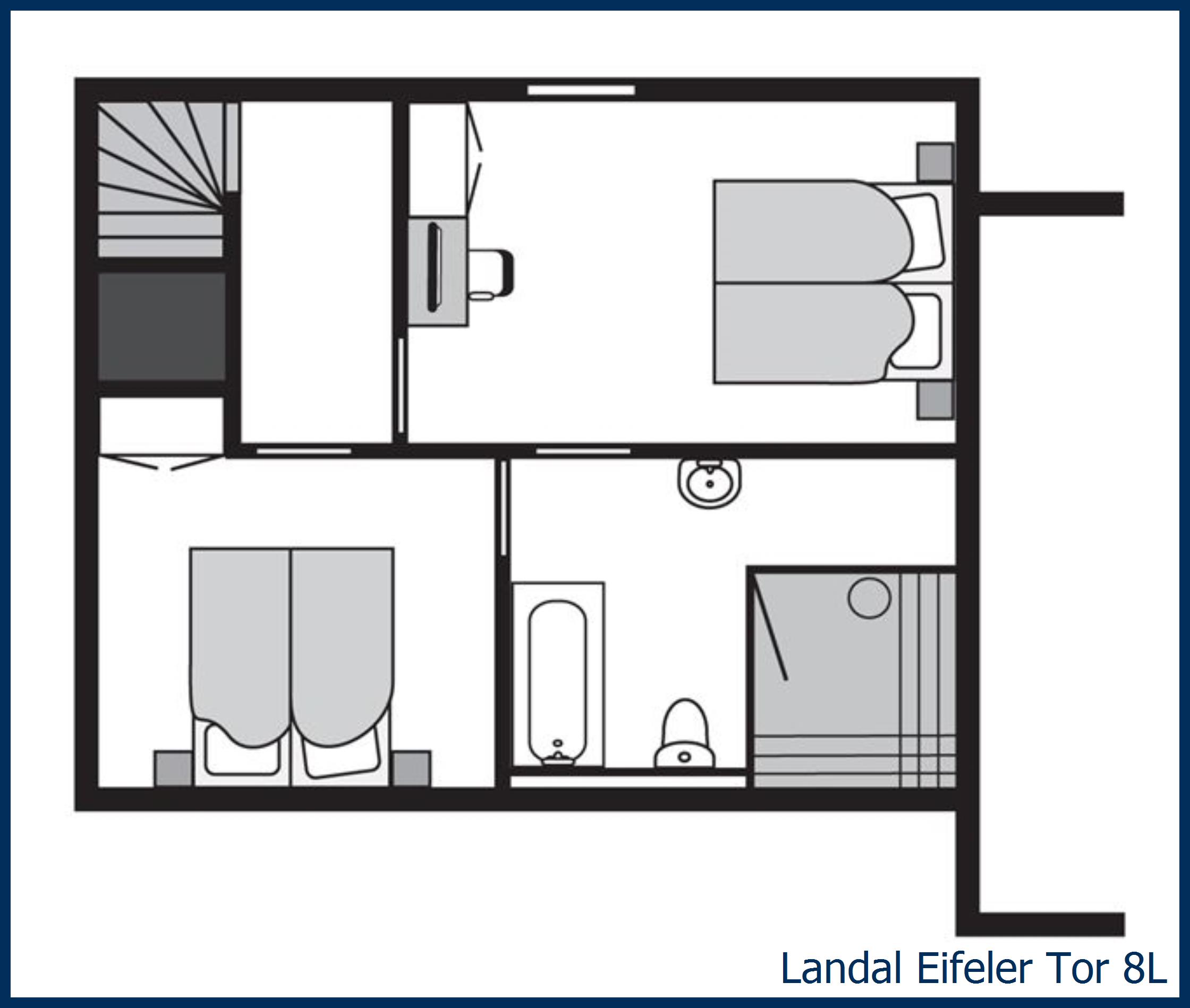 Bungalow 8L in Eifeler Tor