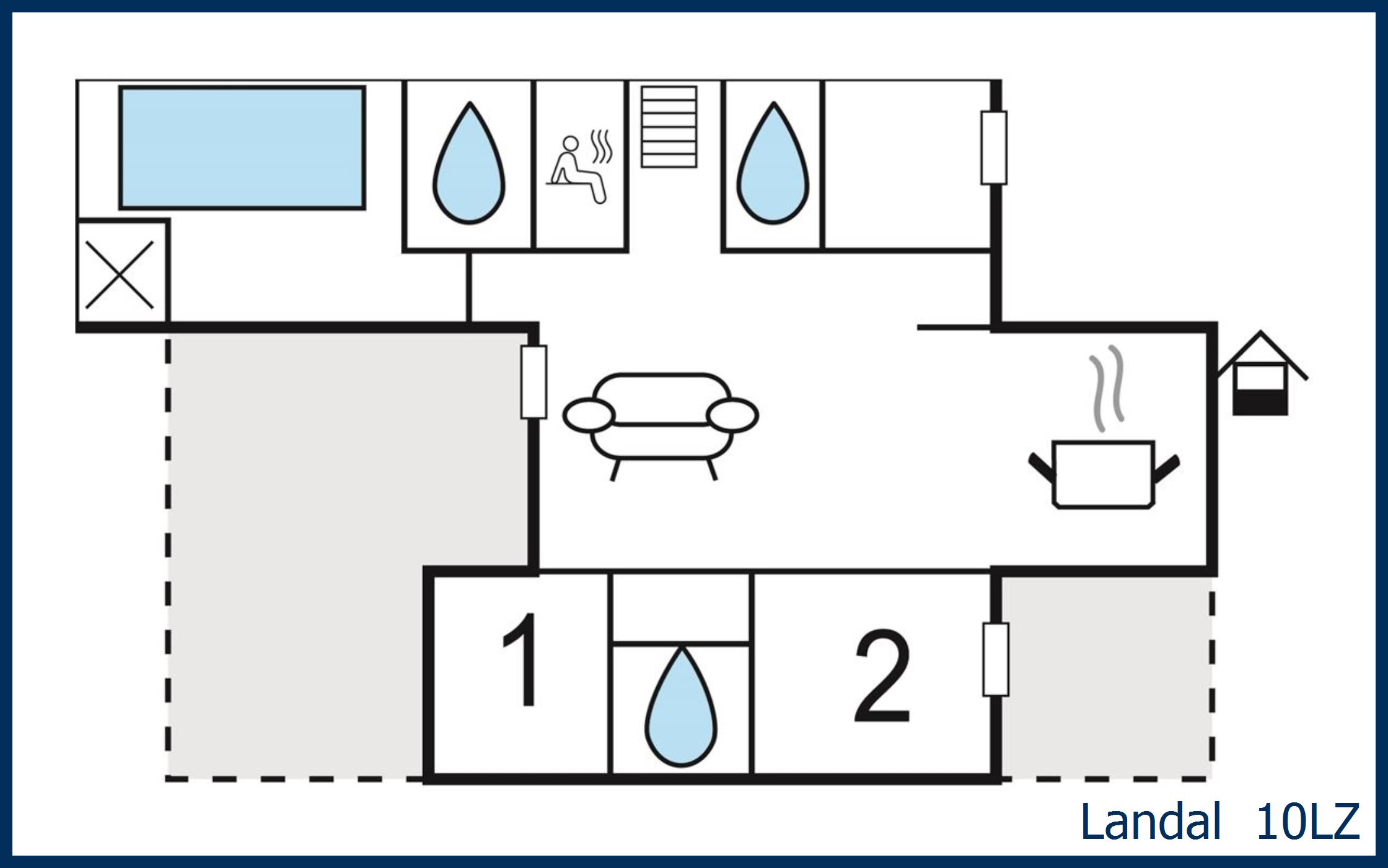 Vakantiehuis 10LZ in Marissa