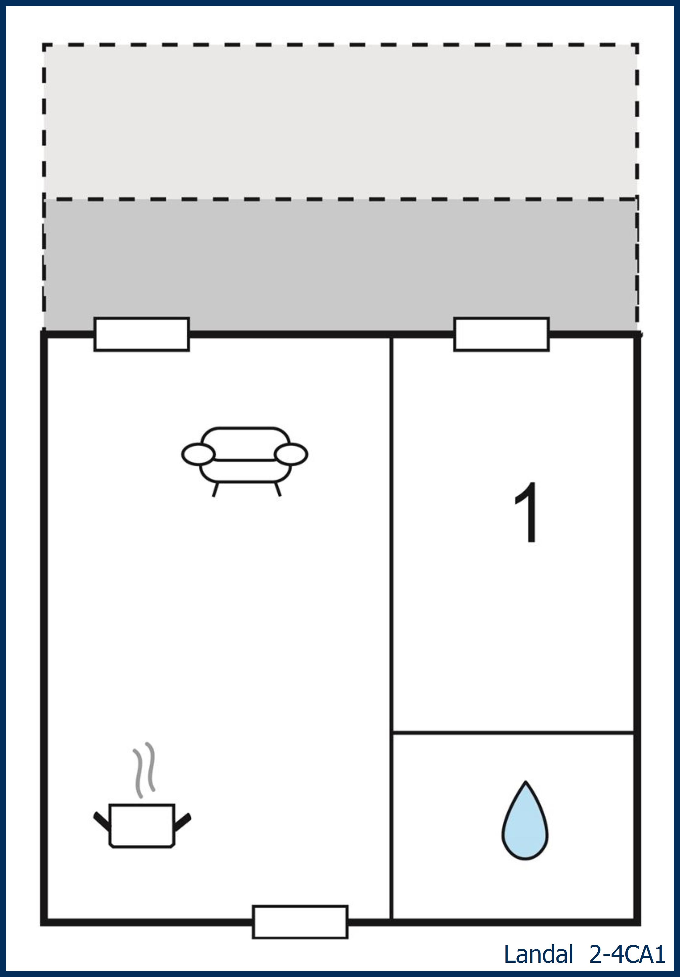 Appartement 2-4CA1 in Marissa