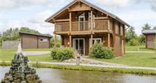 Chalet - Birch Executive Waterside Lodge 4CJ in Landal Woodland Lakes