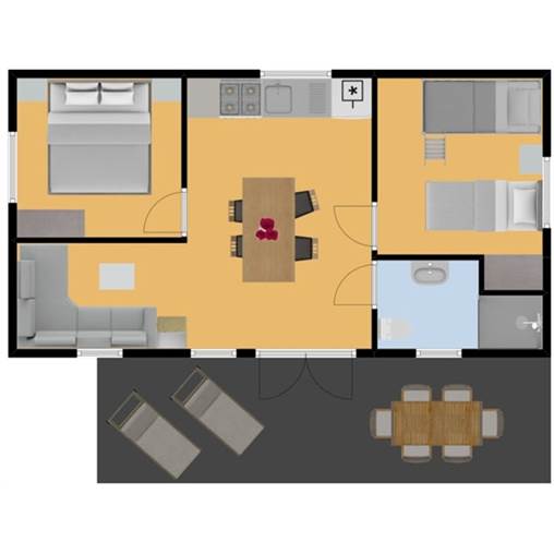 Mobil home Laffrey 5BDV in Belledonne