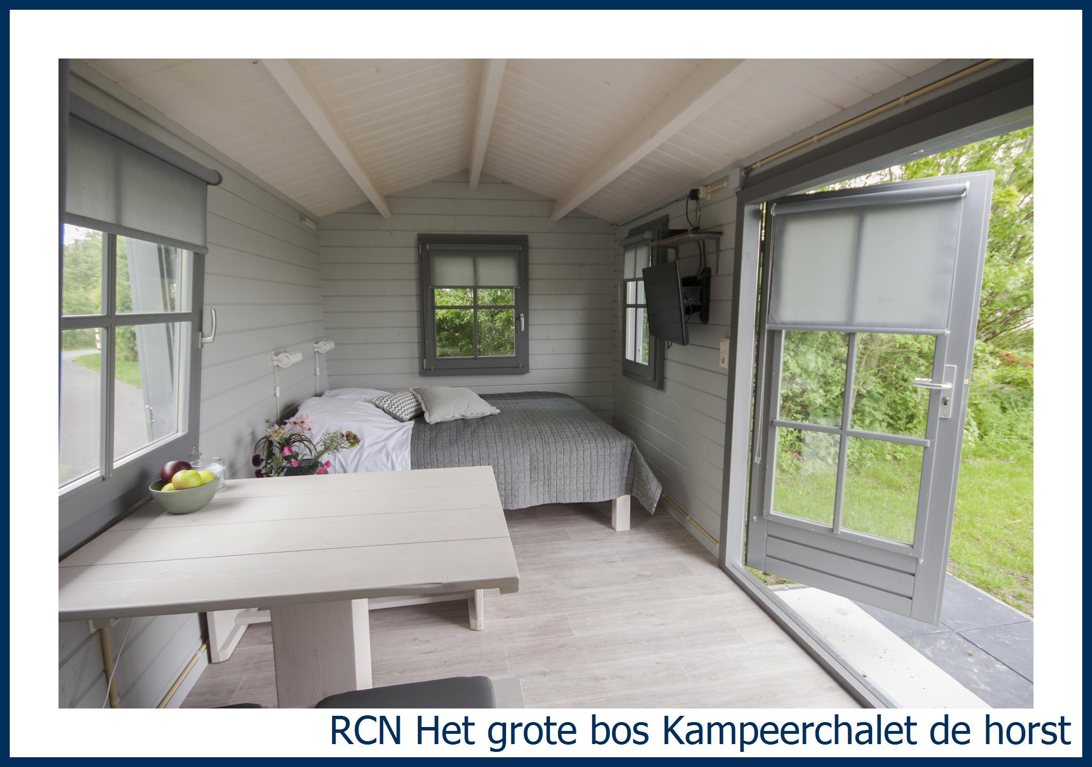 Chalet Kampeer de horst in Het Grote Bos