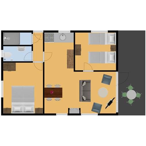 Bosbungalow de Das 4L in De Jagerstee