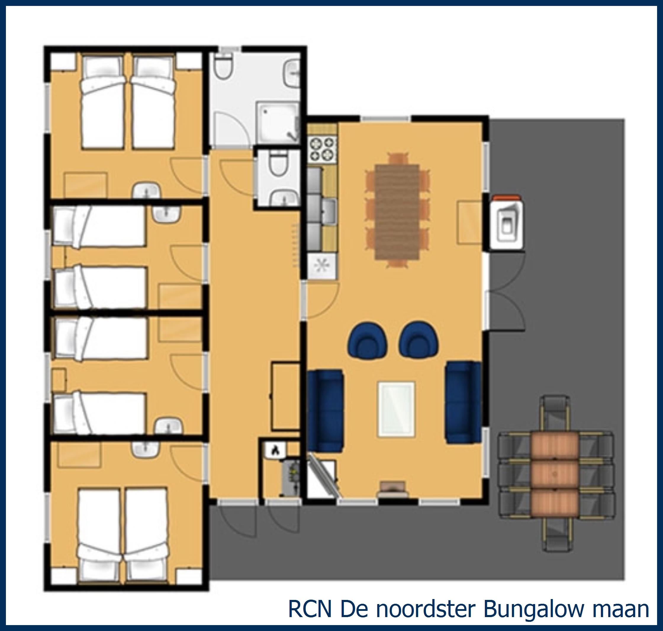 Bungalow Maan in De Noordster