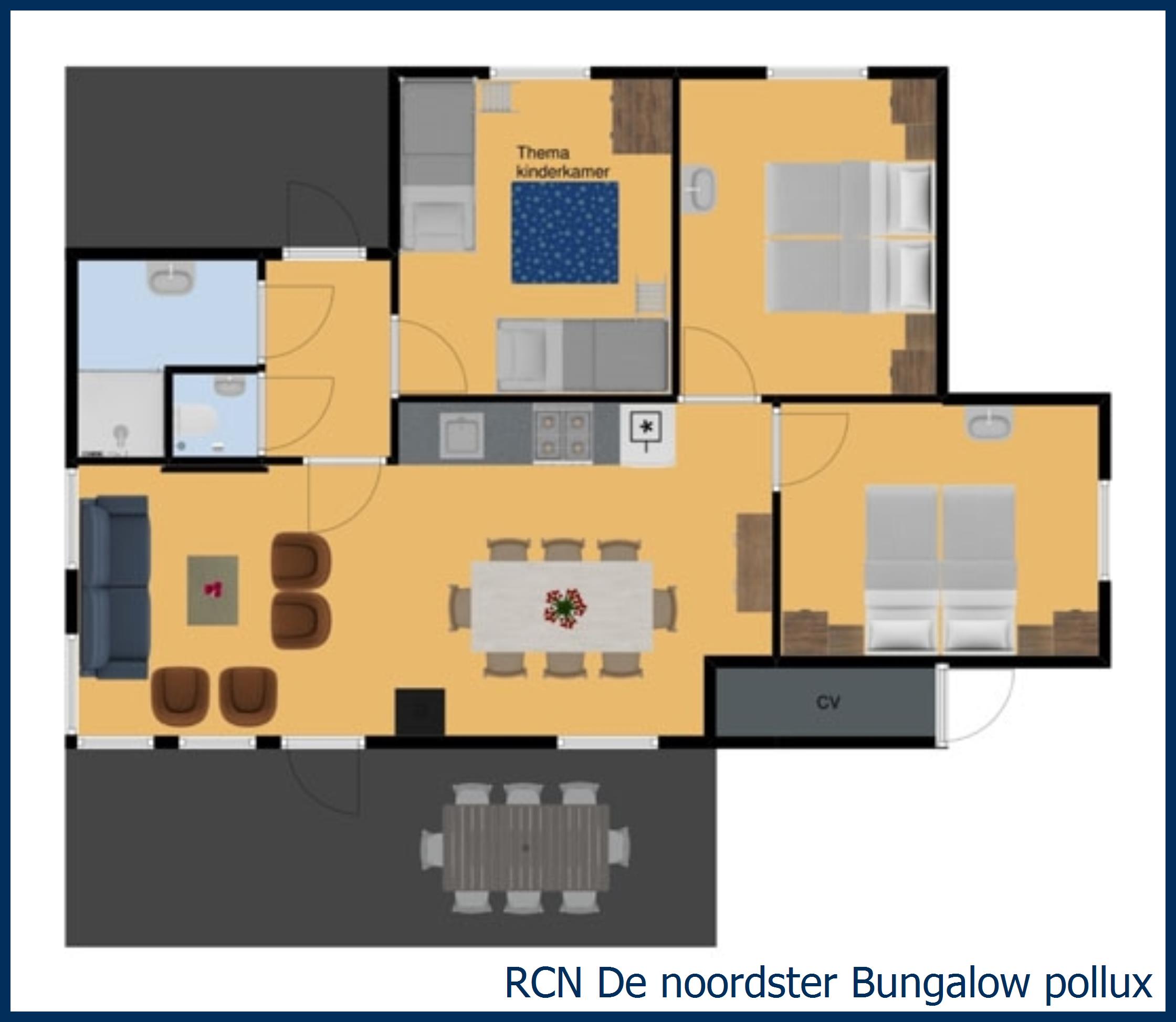 Bungalow Pollux in De Noordster
