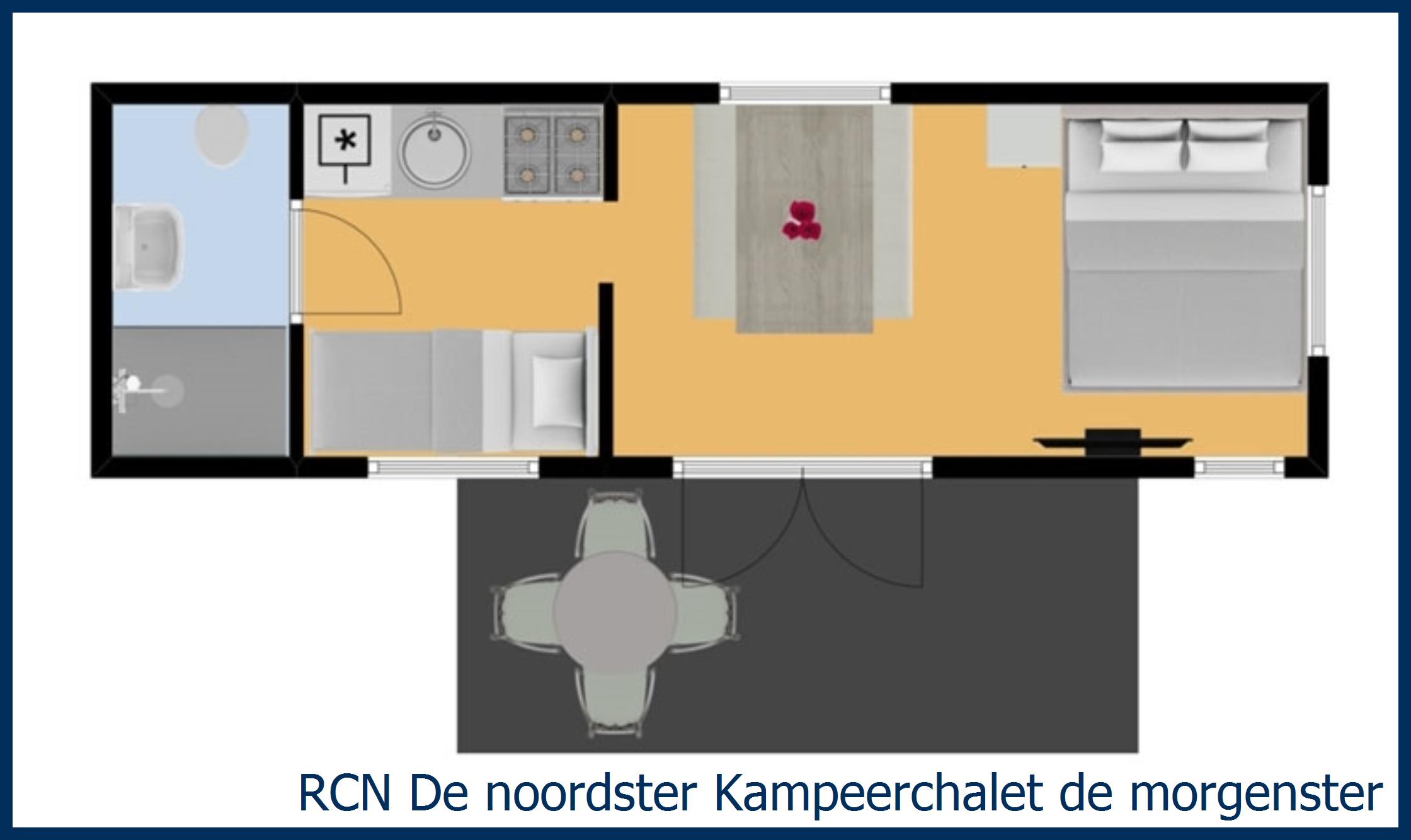 Chalet Kampeer de Morgenster in De Noordster