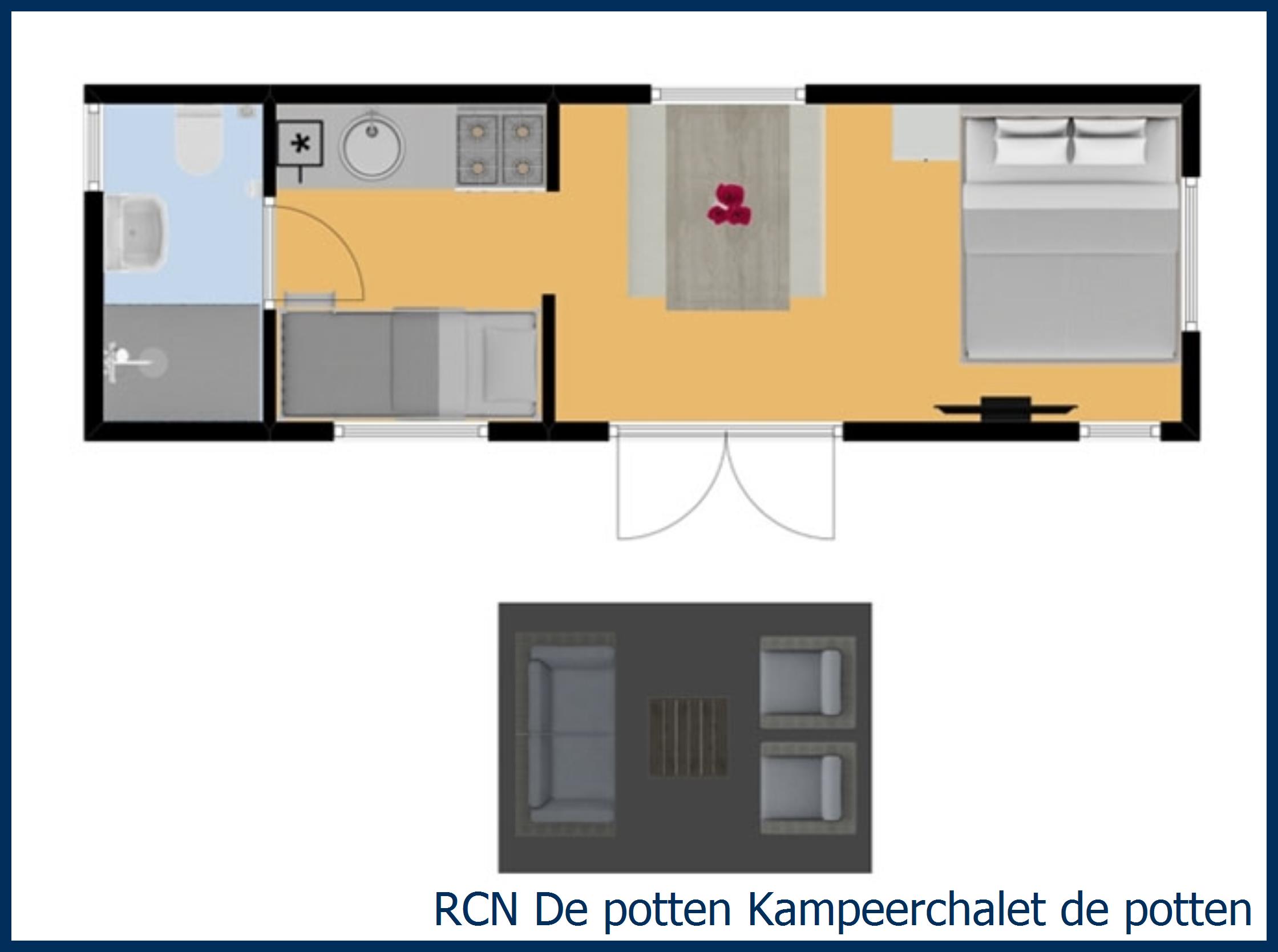 Chalet Kampeer de Potten in De Potten