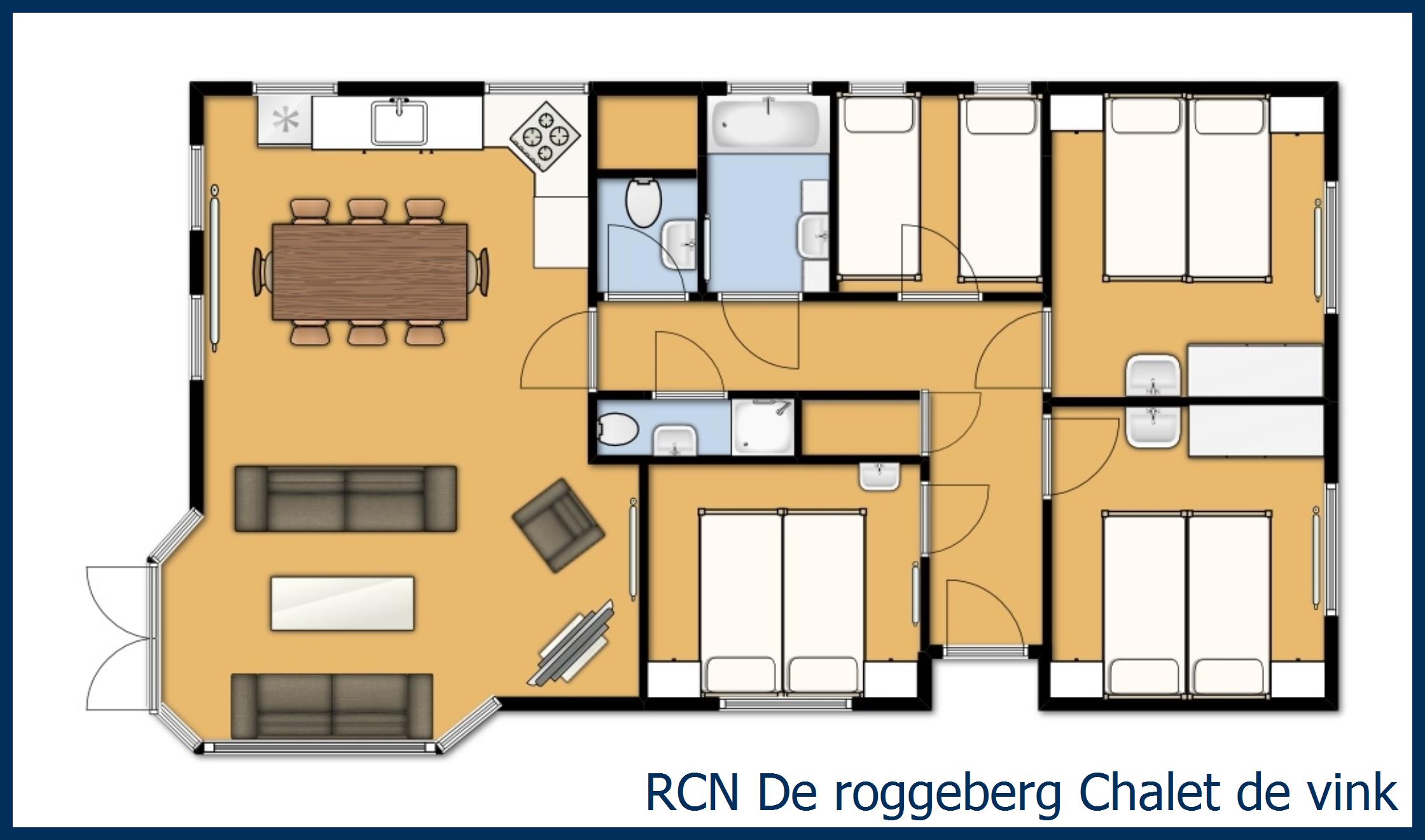 Chalet de vink in De Roggeberg