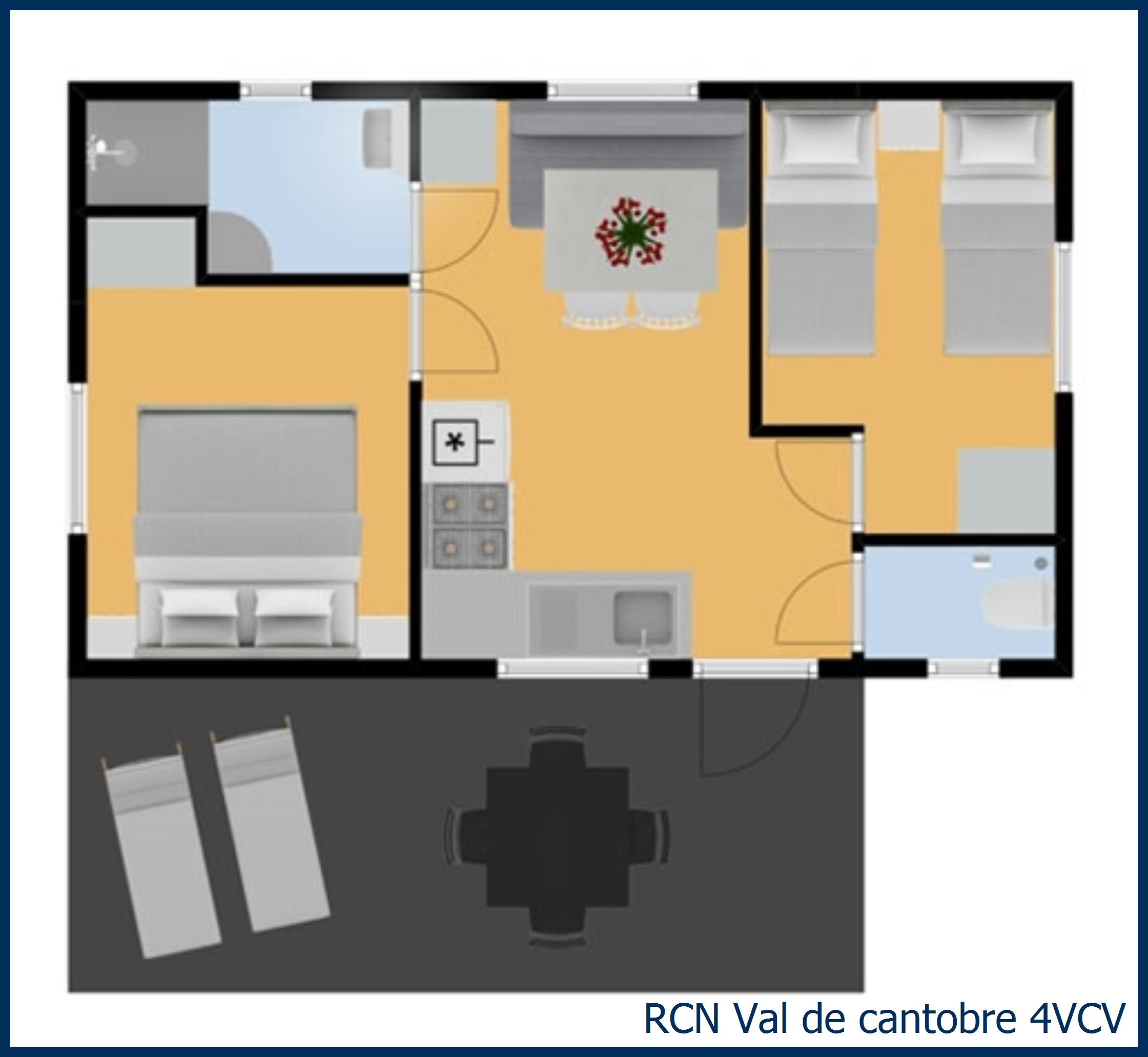 Mobil home dourbie 4VCV in Val de Cantobre