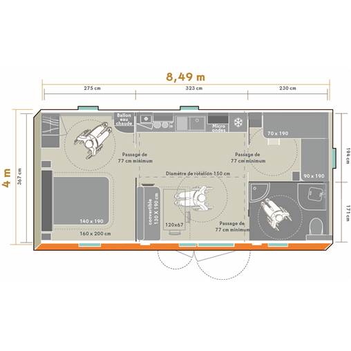 Chalet de zwaan in Zeewolde