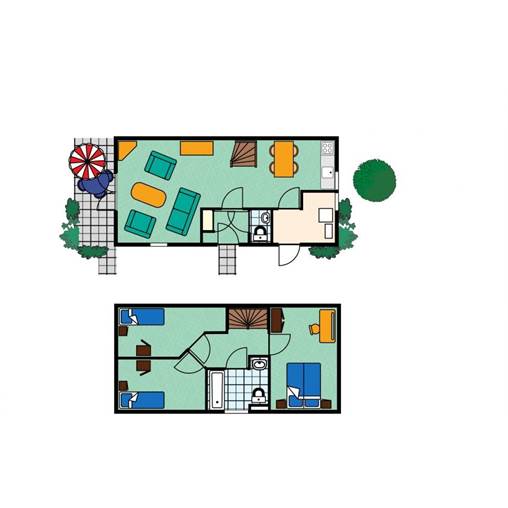 Bungalow DU-Comfort in Noordzee Résidence De Banjaard