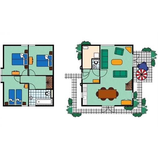 Bungalow VOL in Noordzee Résidence De Banjaard