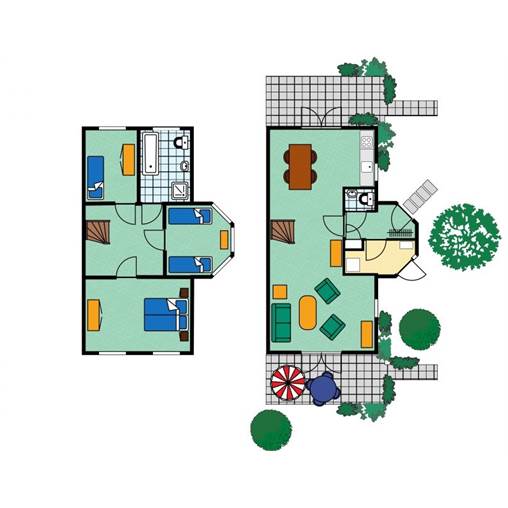 Bungalow VT in Noordzee Résidence De Banjaard