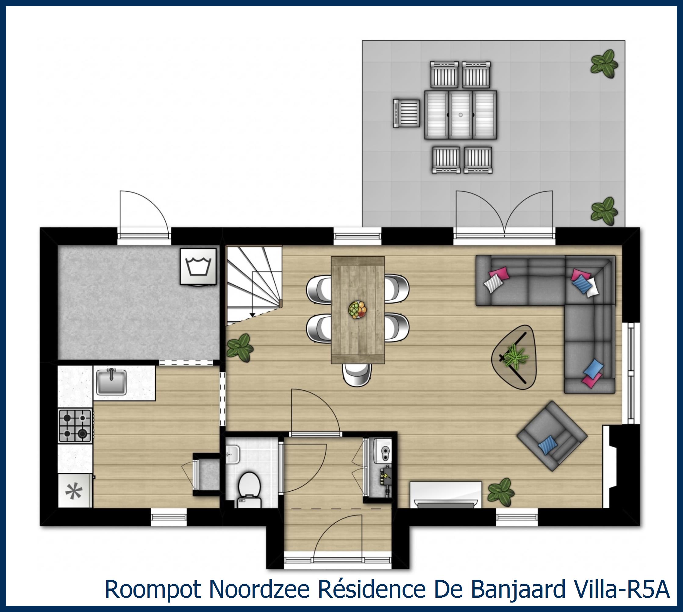 Villa Villa-R5A in Noordzee Résidence De Banjaard