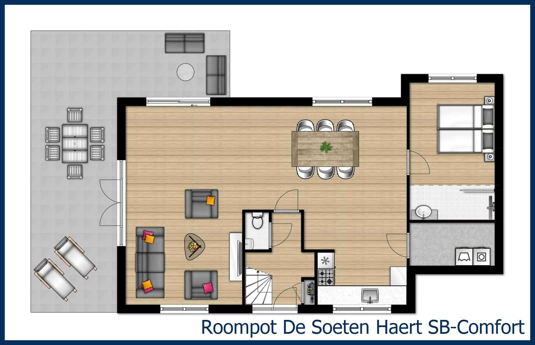 Bungalow SB-Comfort in De Soeten Haert