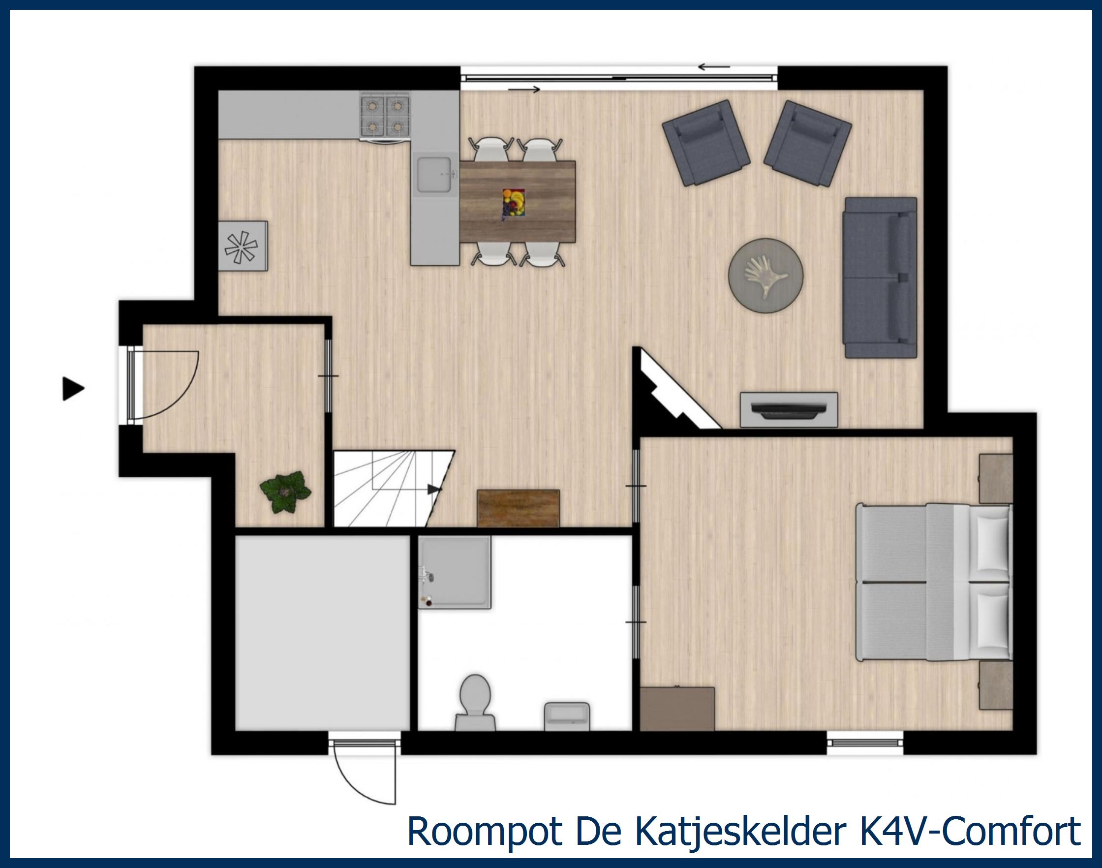 Bungalow K4V-Comfort in De Katjeskelder