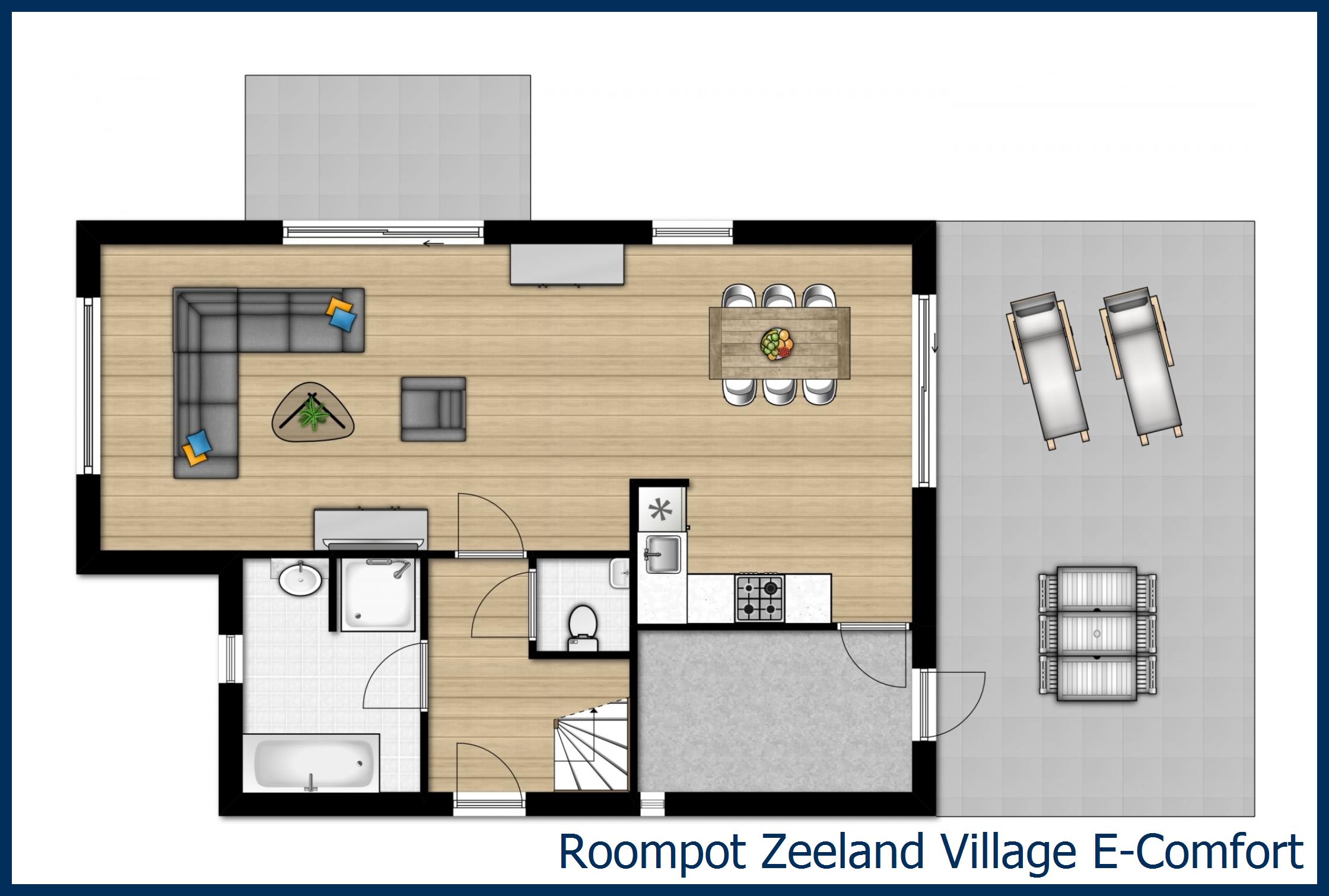 Bungalow E-Comfort in Zeeland Village