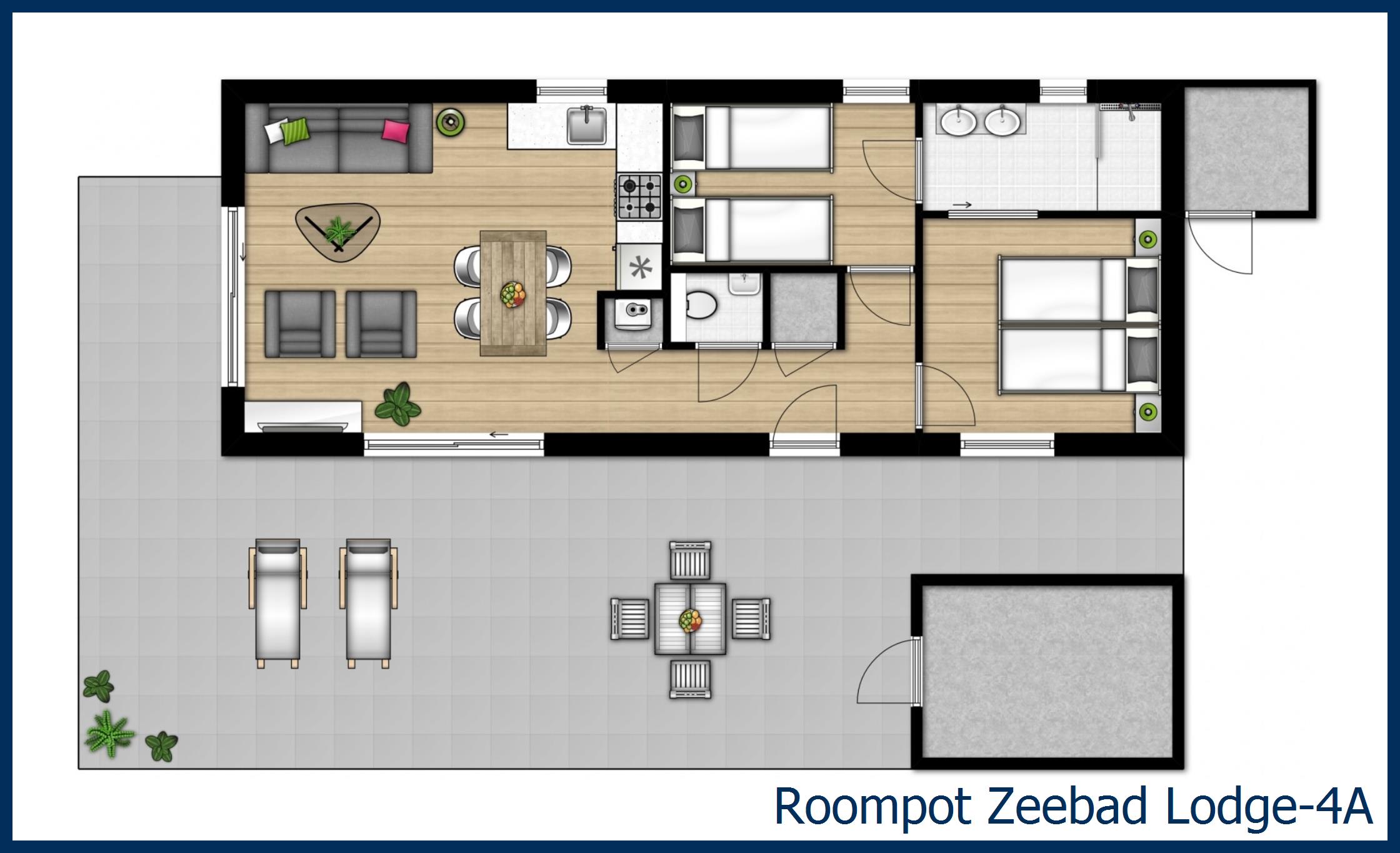 Lodge Lodge-4A in Zeebad