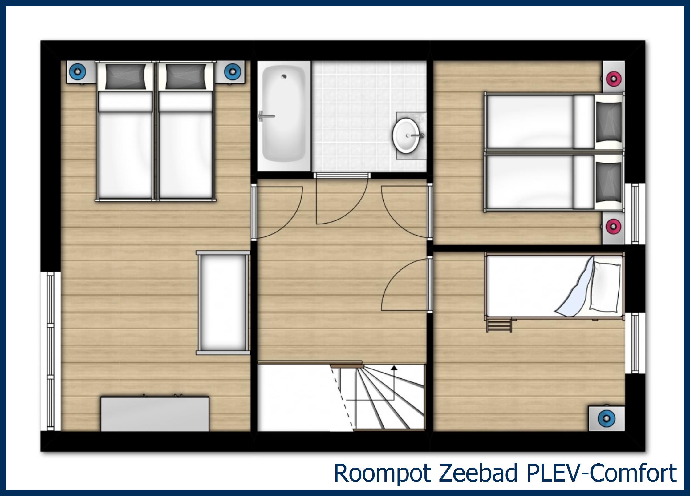 Bungalow PLEV-Comfort in Zeebad