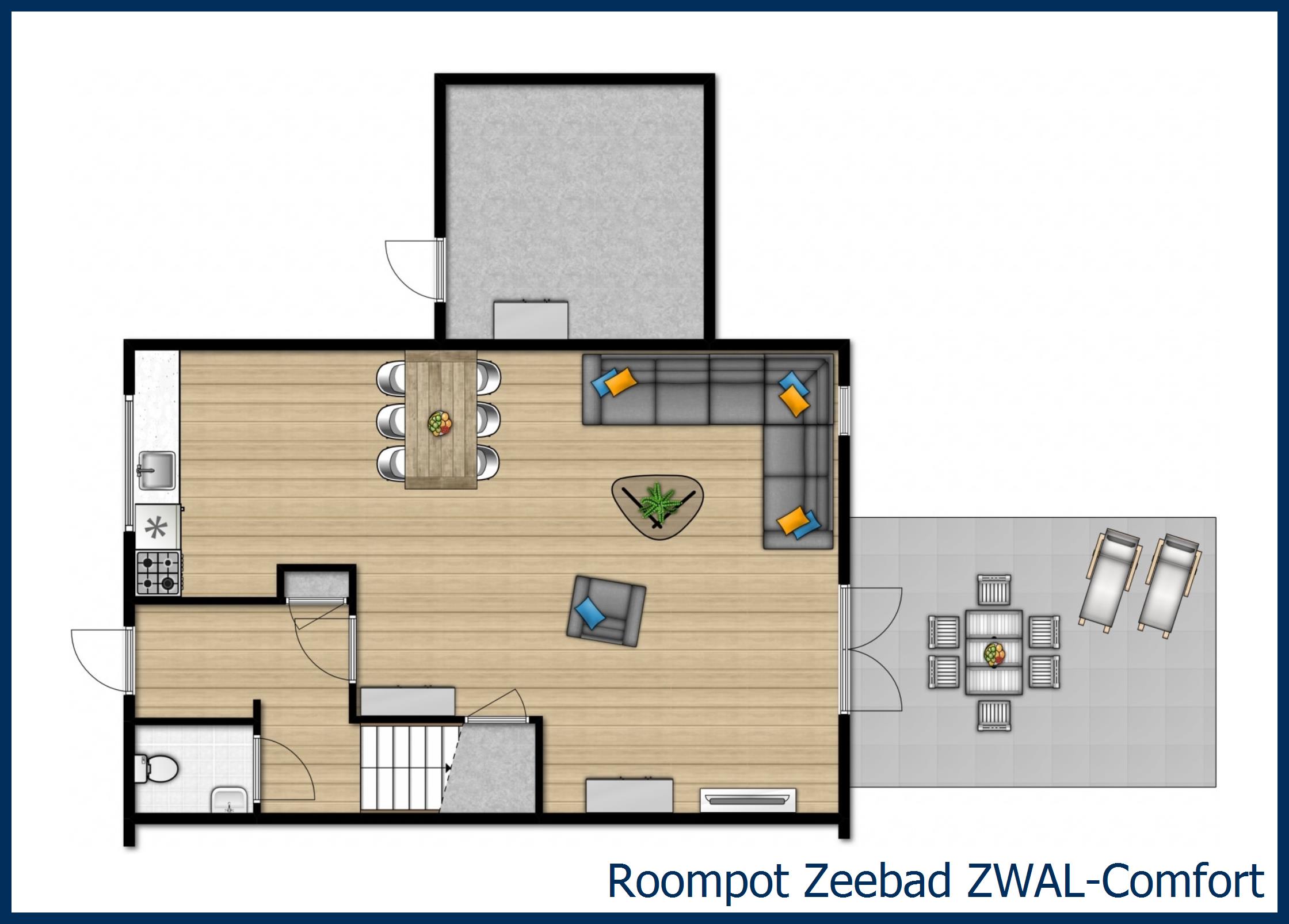 Bungalow ZWAL-Comfort in Zeebad