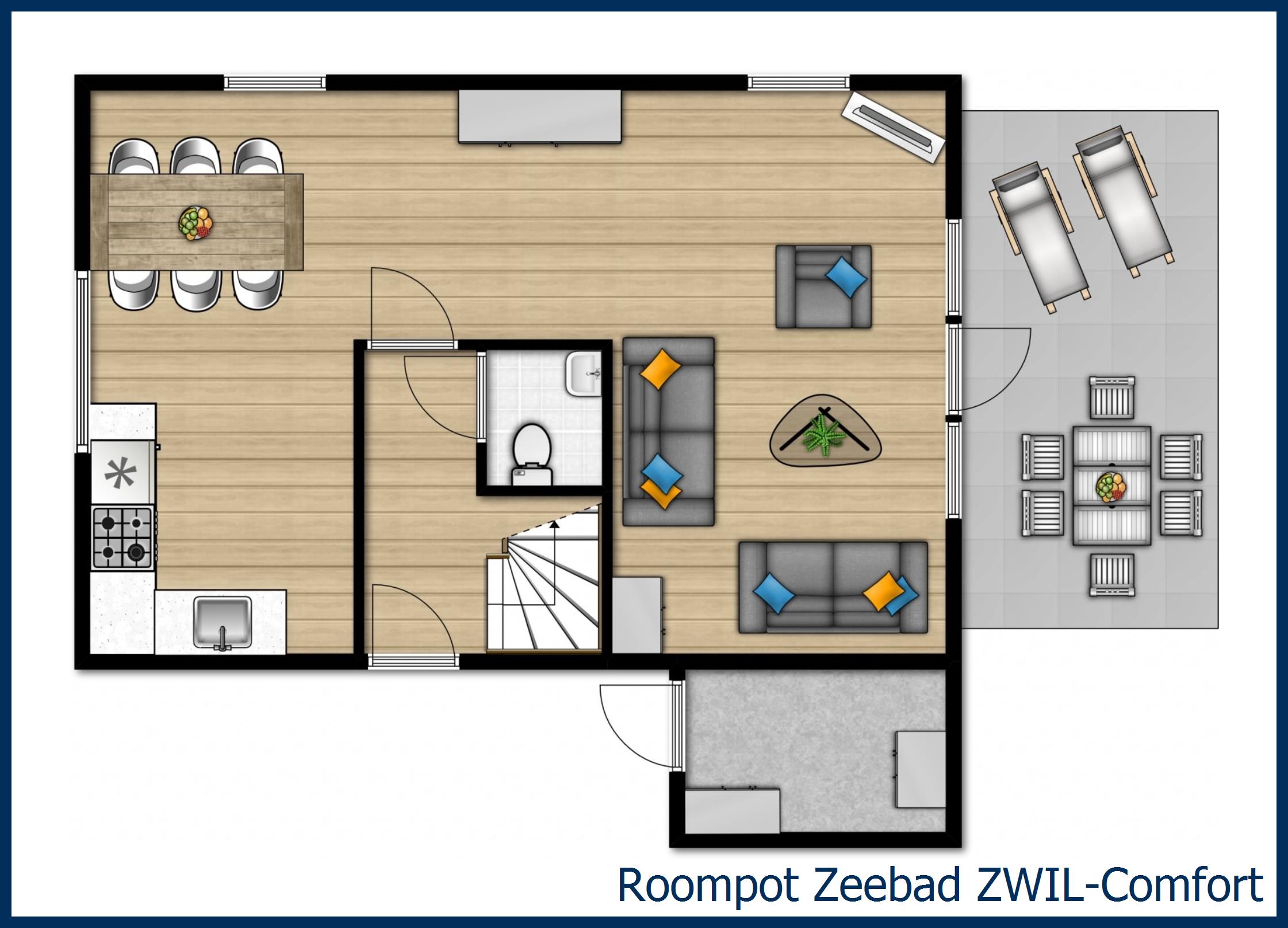 Bungalow ZWIL-Comfort in Zeebad