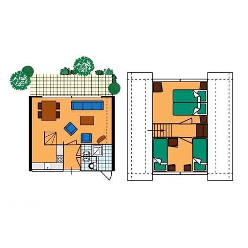 Bungalow W4A in Bospark 't Wolfsven