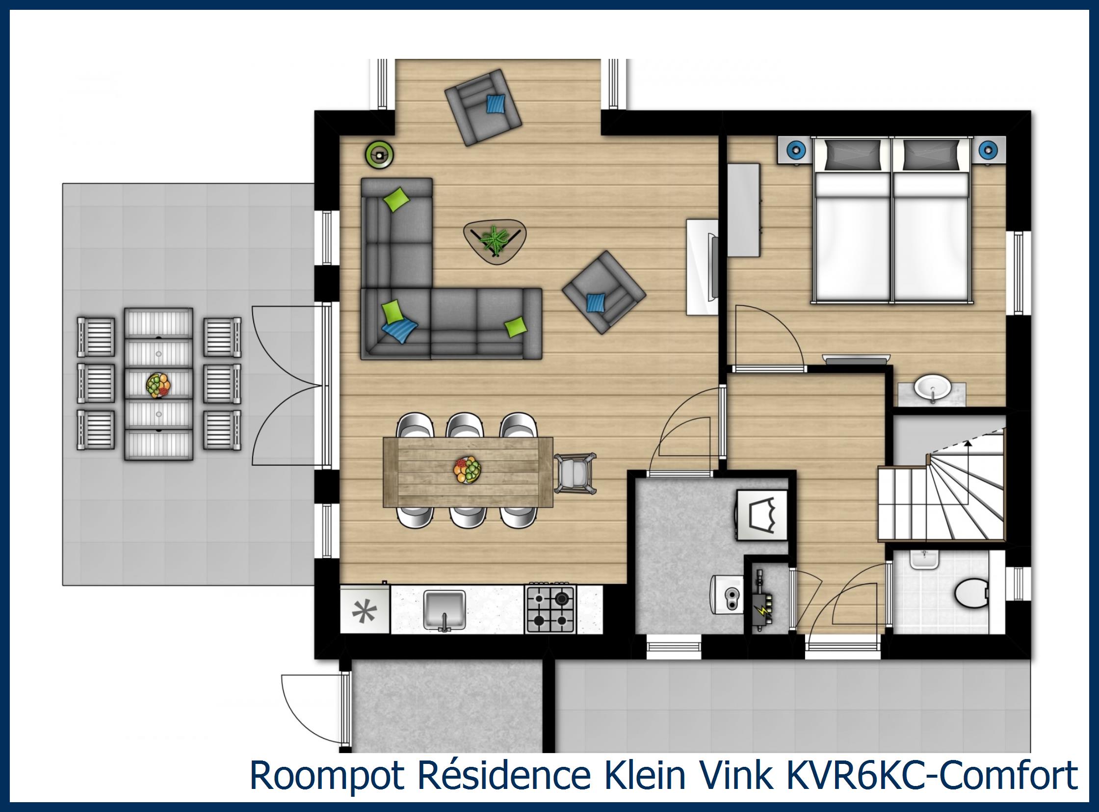  KVR6KC-Comfort in Résidence Klein Vink