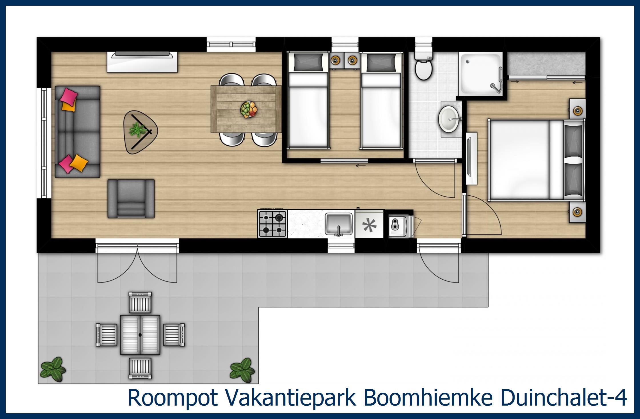 Chalet Duin-4 in Boomhiemke