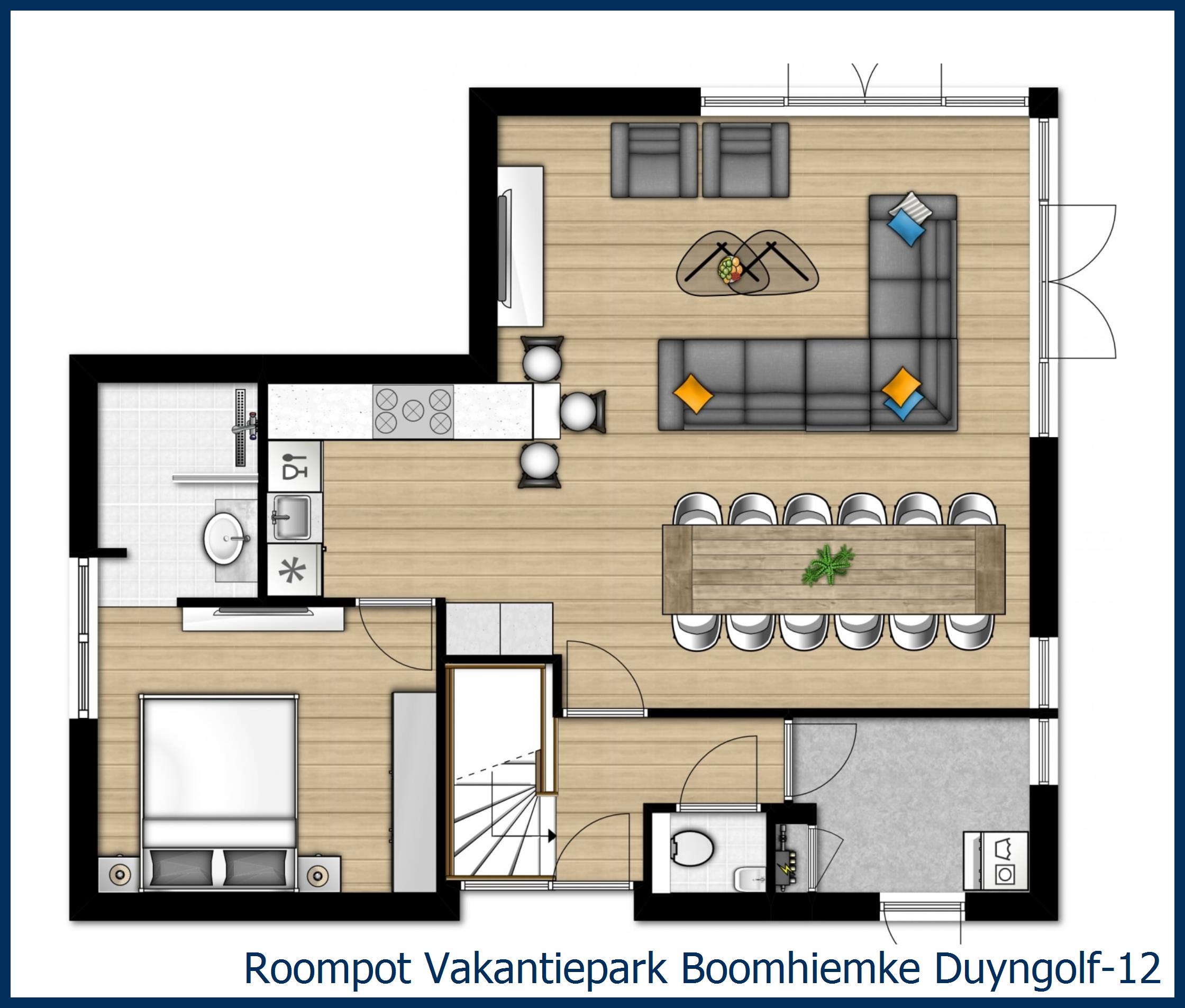 Bungalow Duyngolf-12 in Boomhiemke