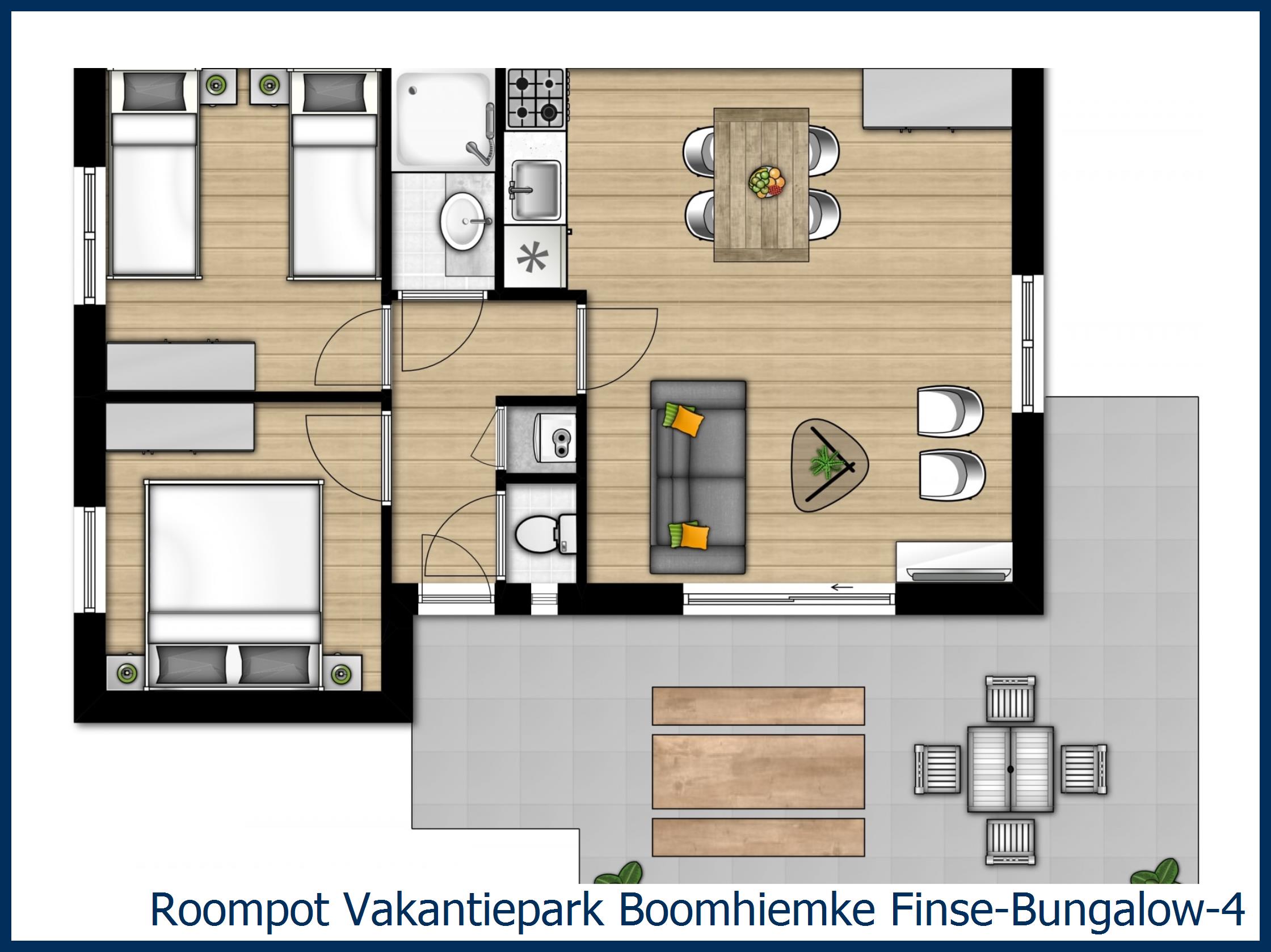 Bungalow Finse--4 in Boomhiemke