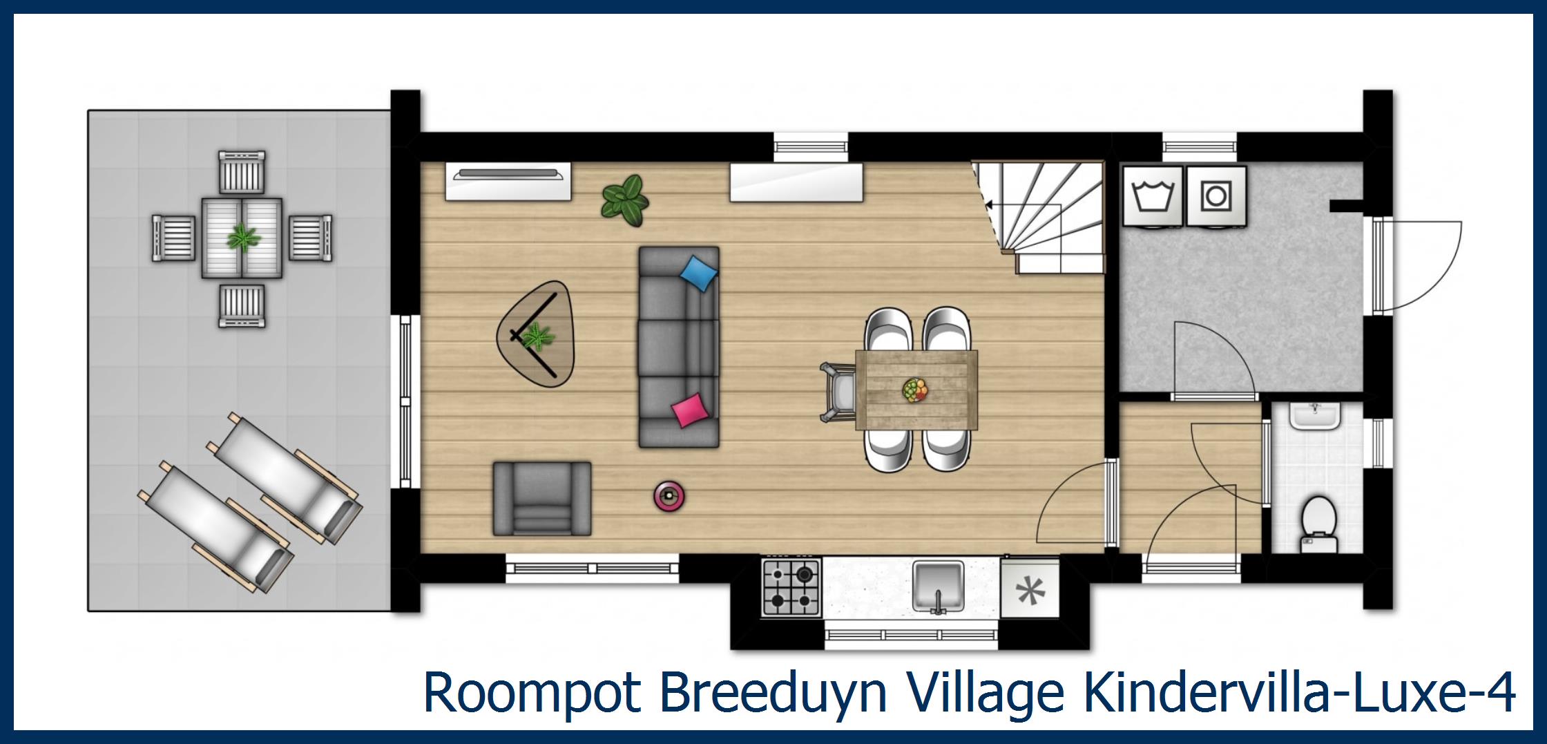 Villa Kindervilla-Luxe-4 in Breeduyn Village