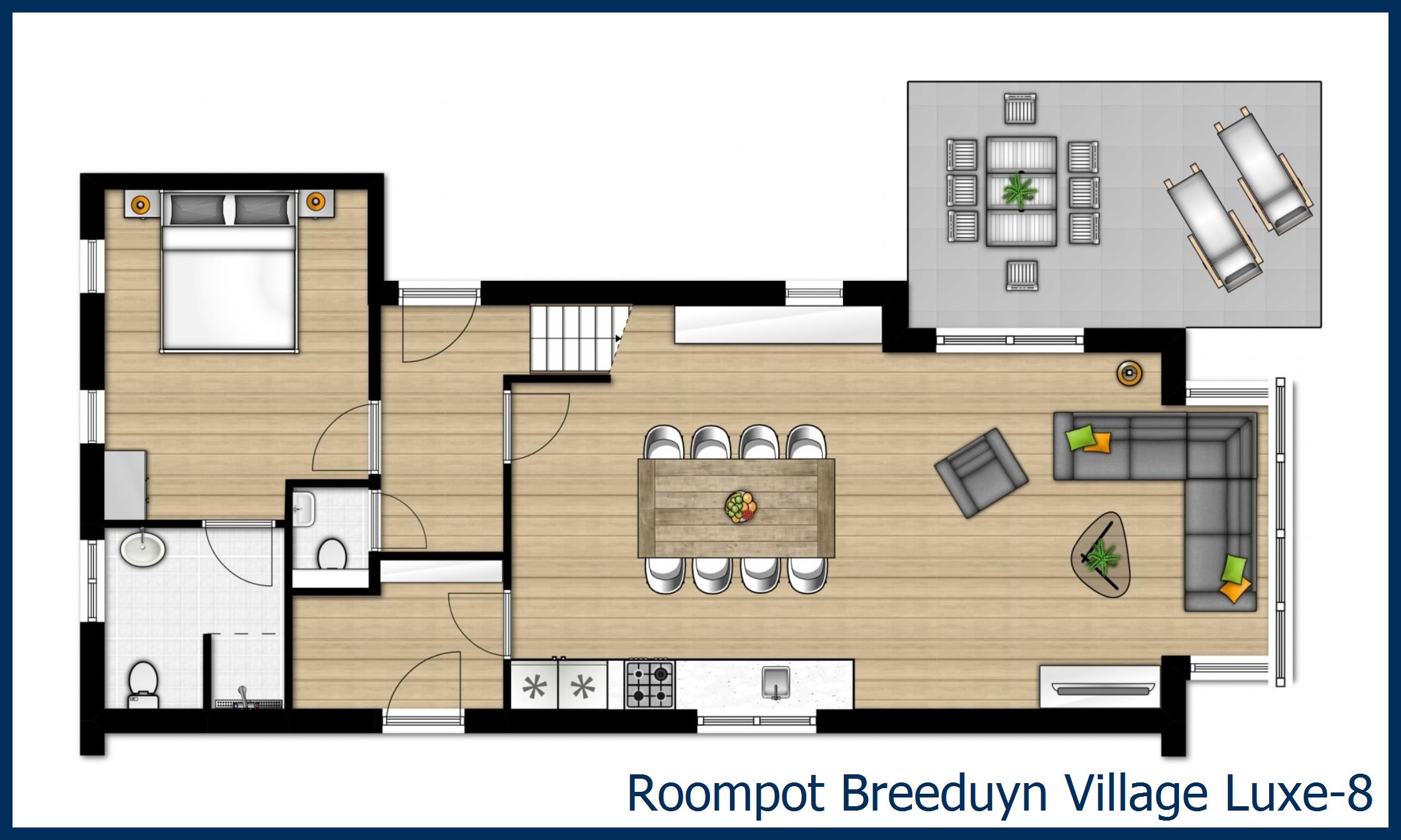 Villa Luxe-8 in Breeduyn Village