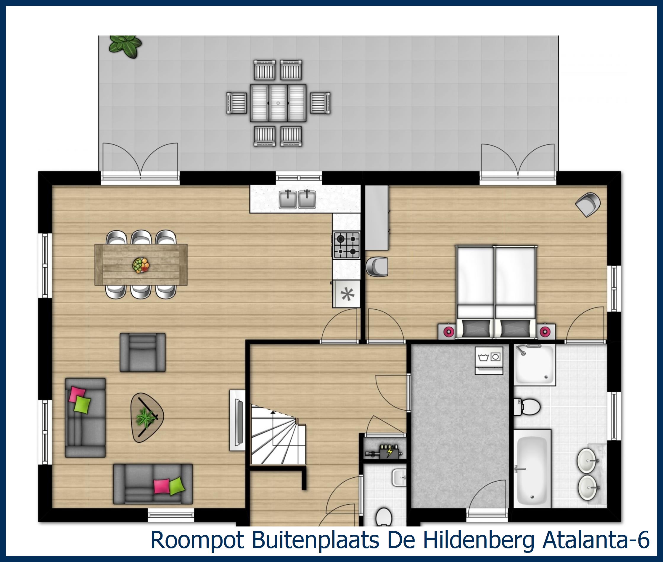 Bungalow Atalanta-6 in De Hildenberg