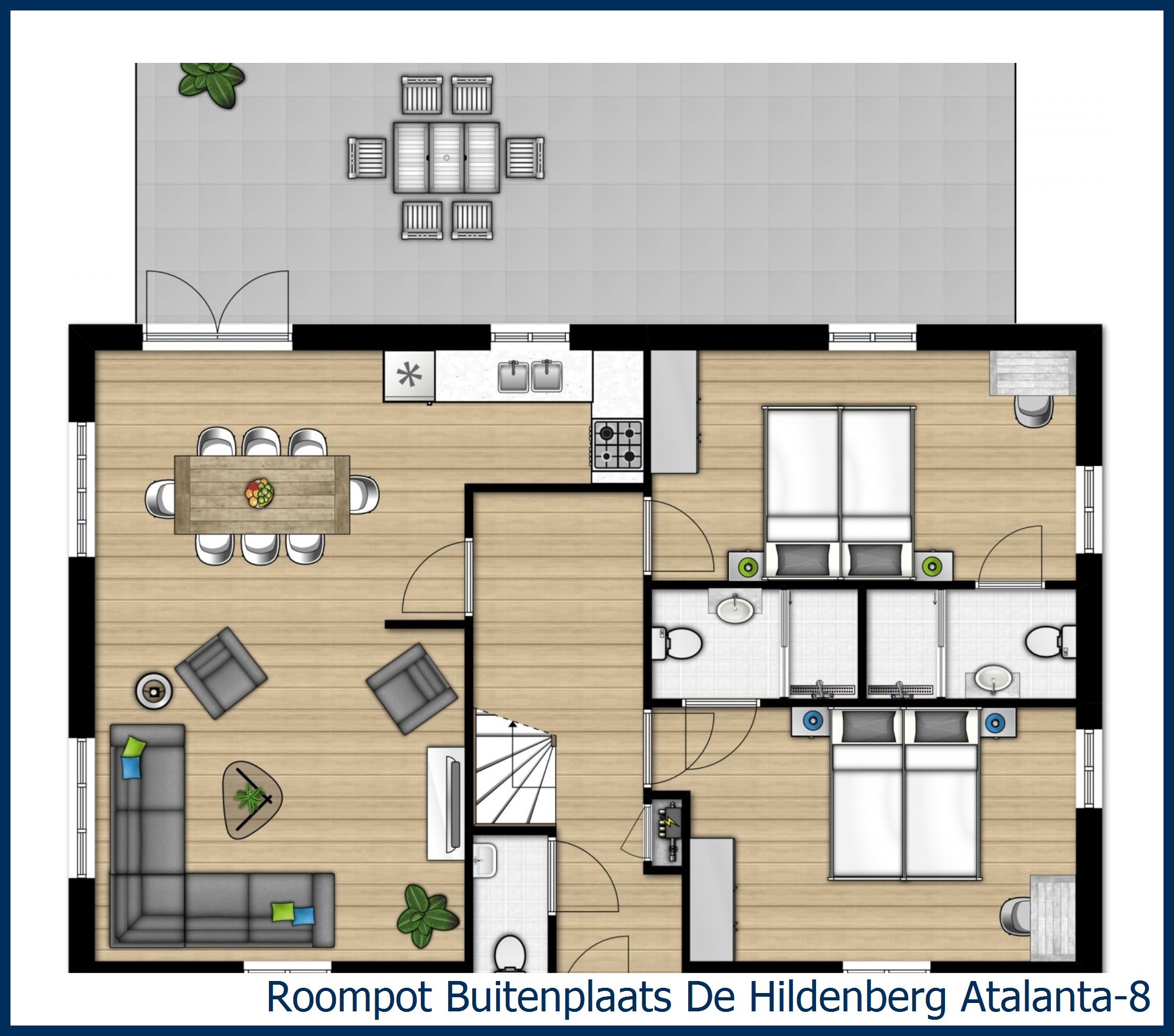 Bungalow Atalanta-8 in De Hildenberg