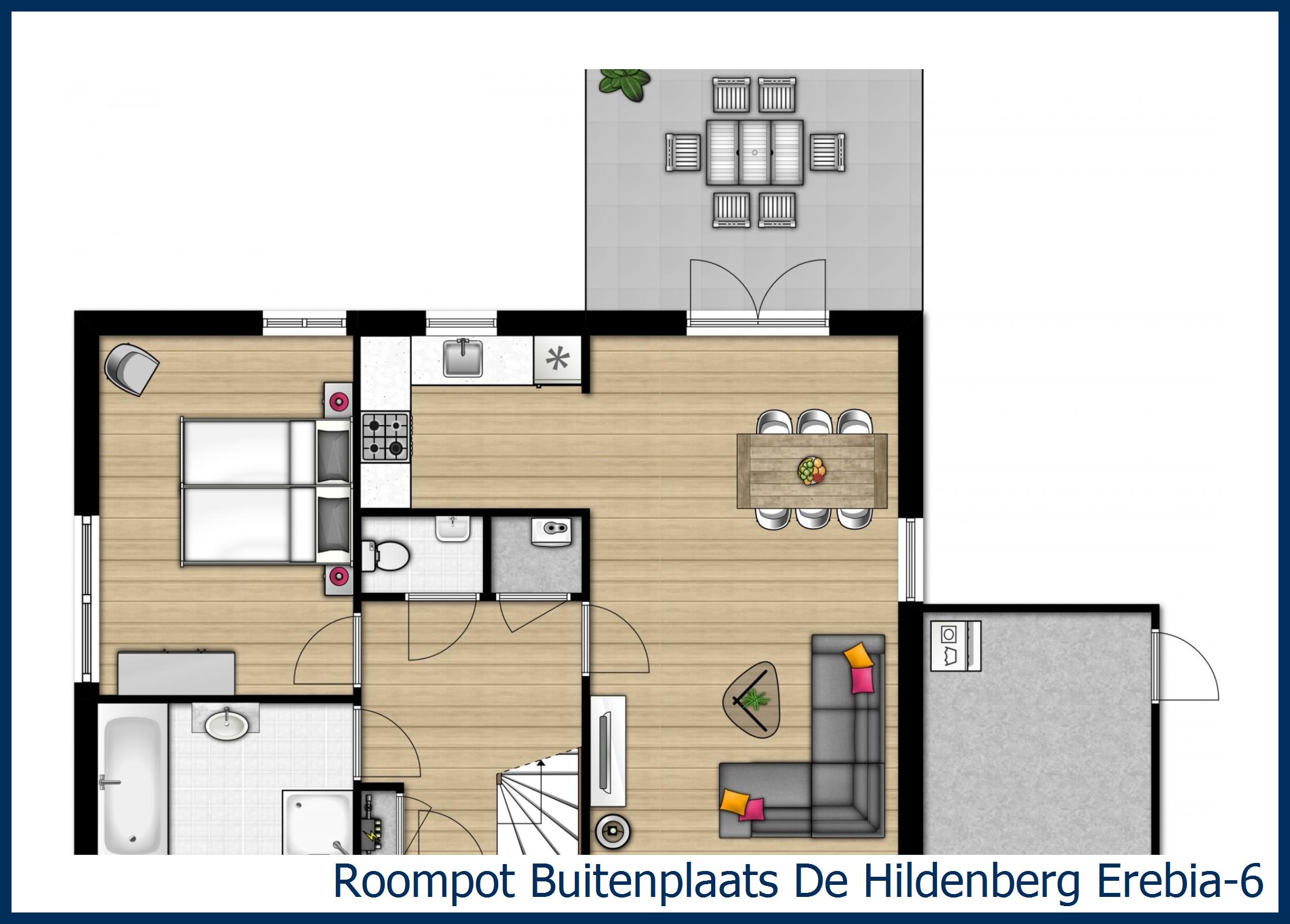 Bungalow Erebia-6 in De Hildenberg