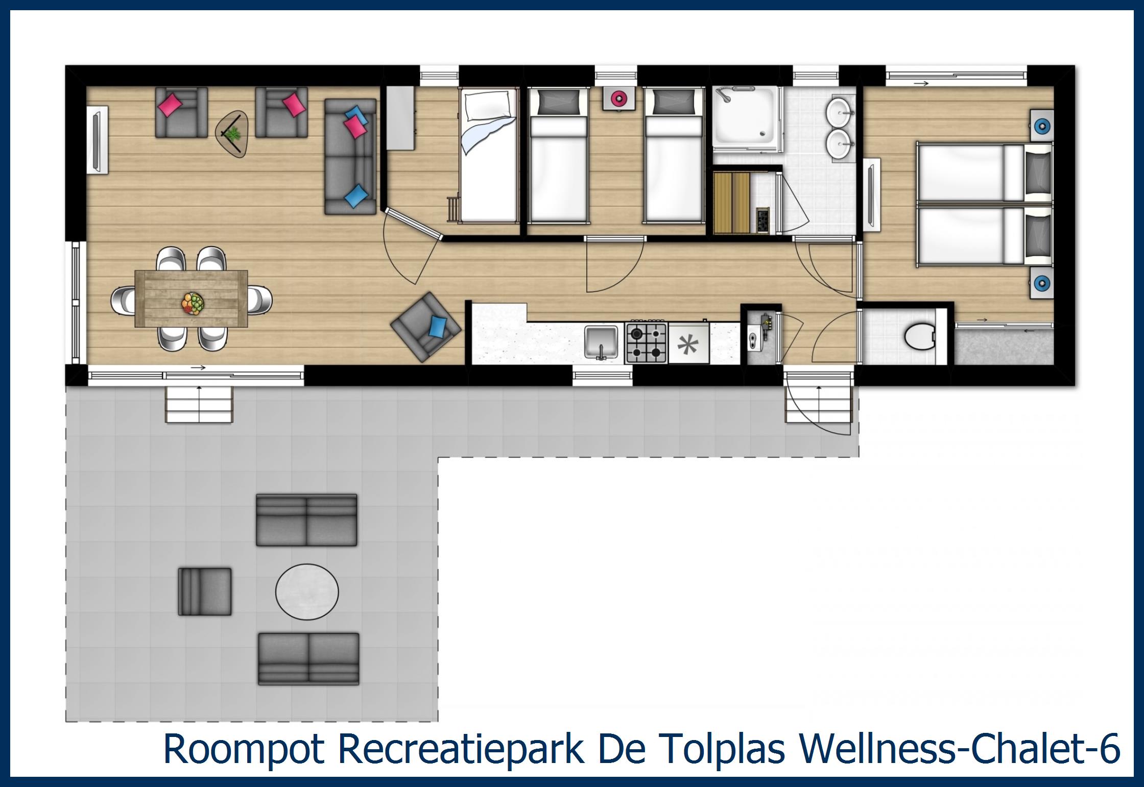 Chalet Wellness--6 in De Tolplas