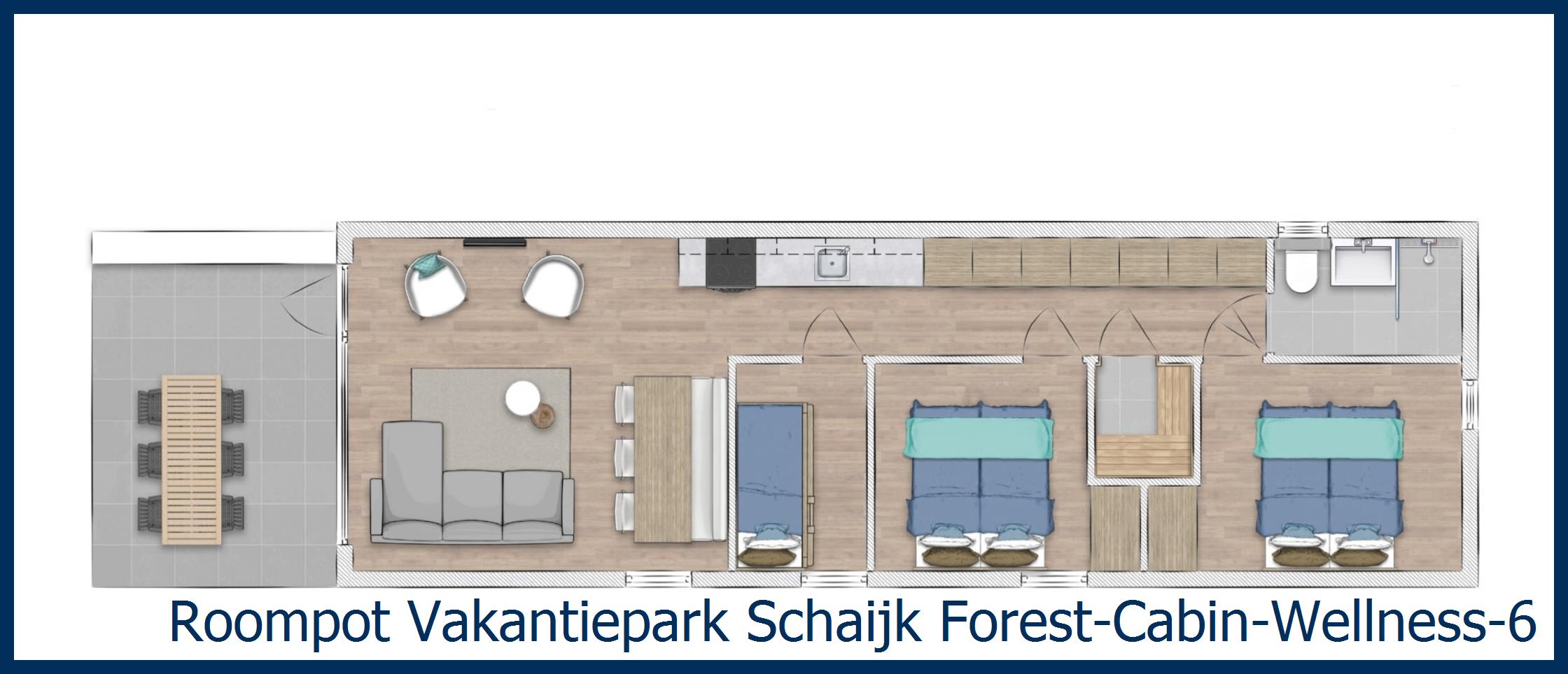  Forest-Cabin-Wellness-6 in Schaijk