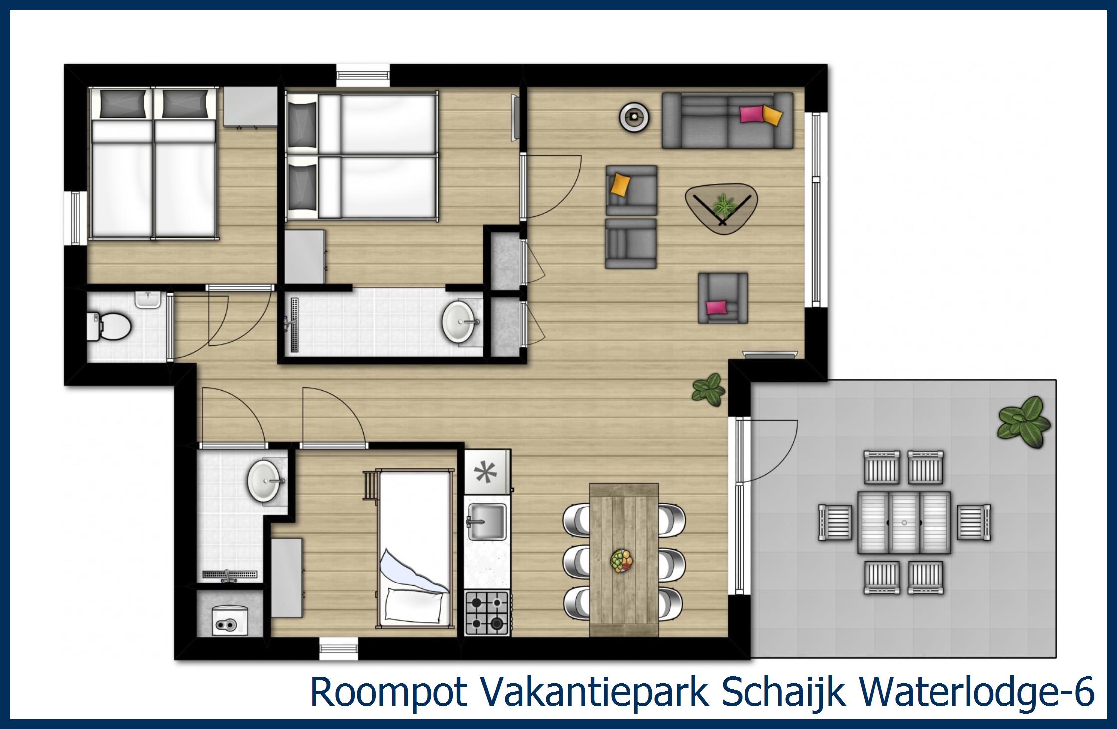 Lodge Waterlodge-6 in Schaijk