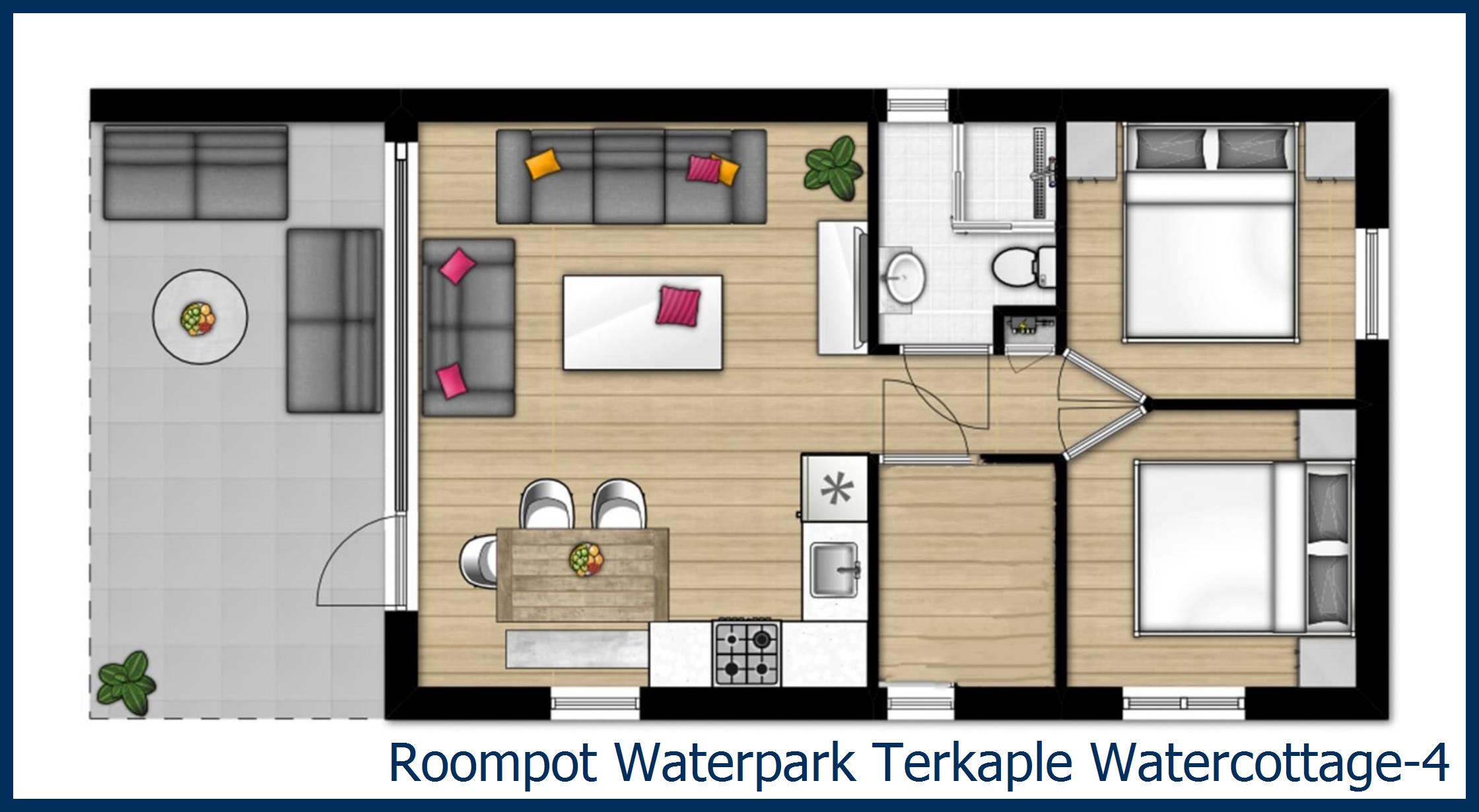 Chalet Watercottage-4 in Terkaple