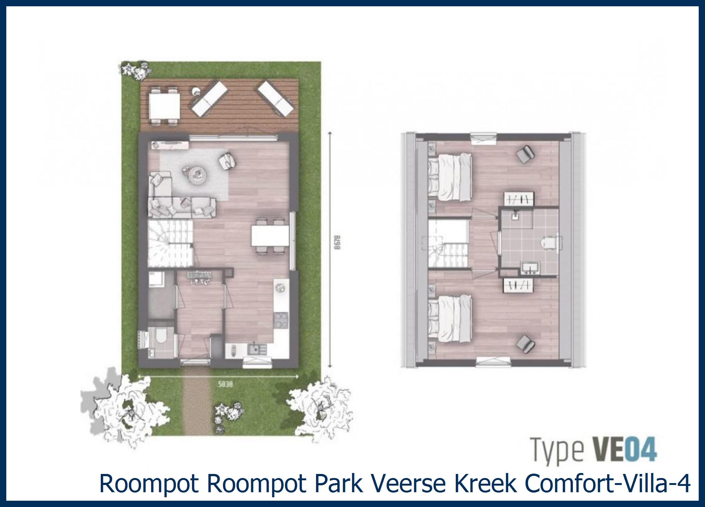 Villa Comfort-Villa-4 in Park Veerse Kreek