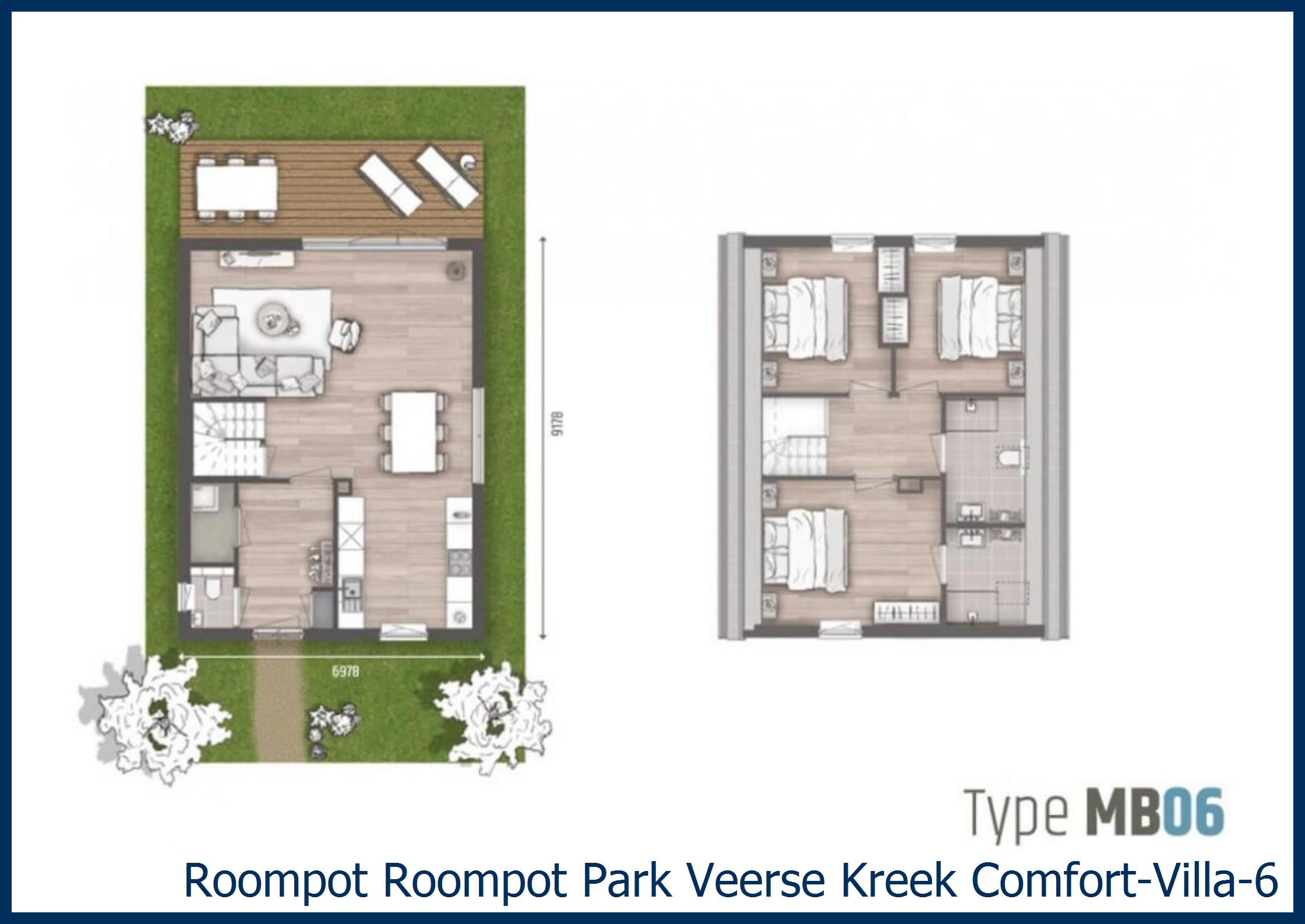 Villa Comfort-Villa-6 in Park Veerse Kreek
