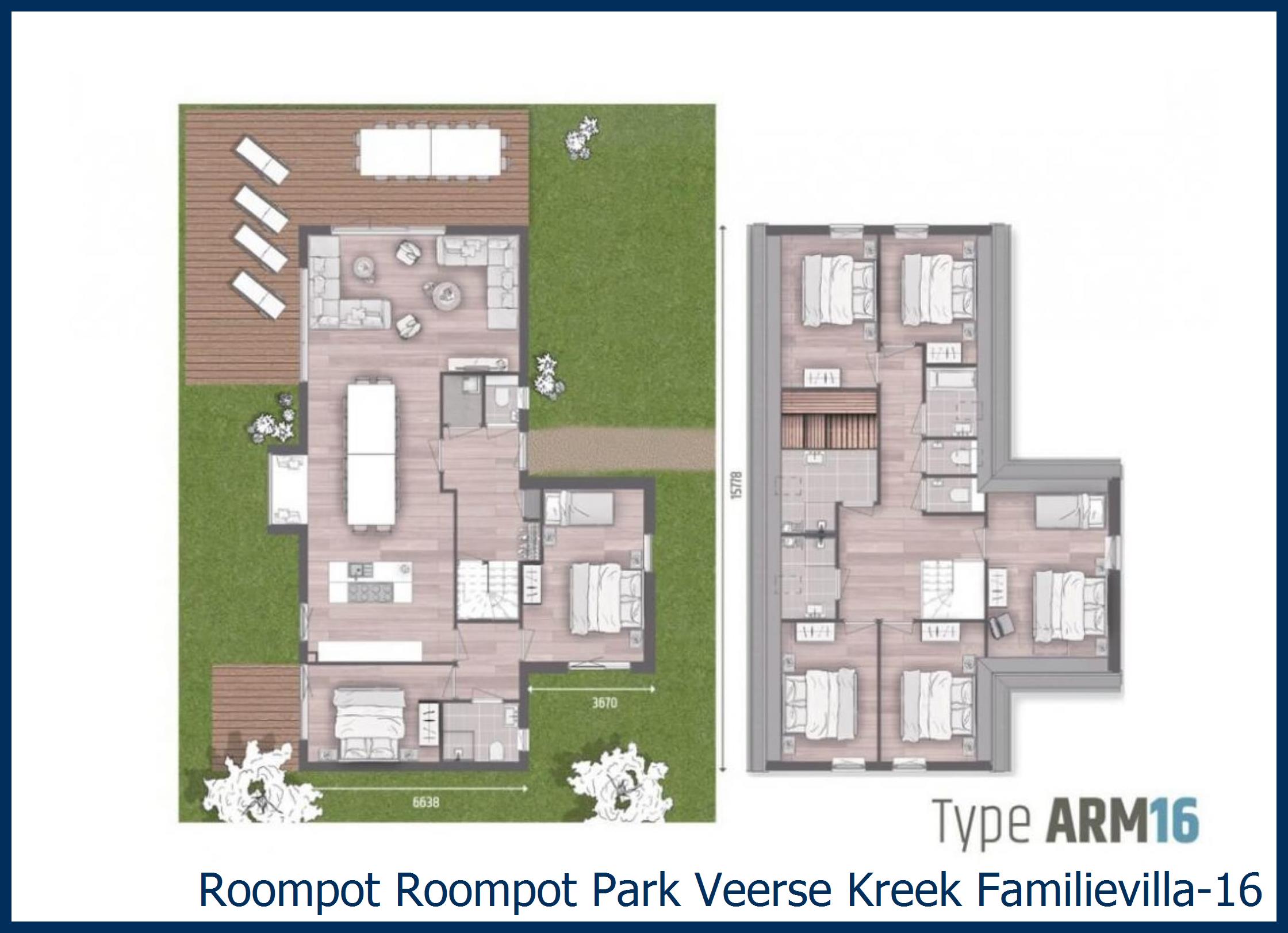 Villa Familievilla-16 in Park Veerse Kreek